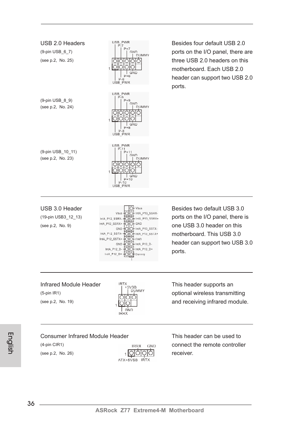 English | ASRock Z77 Extreme4-M User Manual | Page 36 / 237