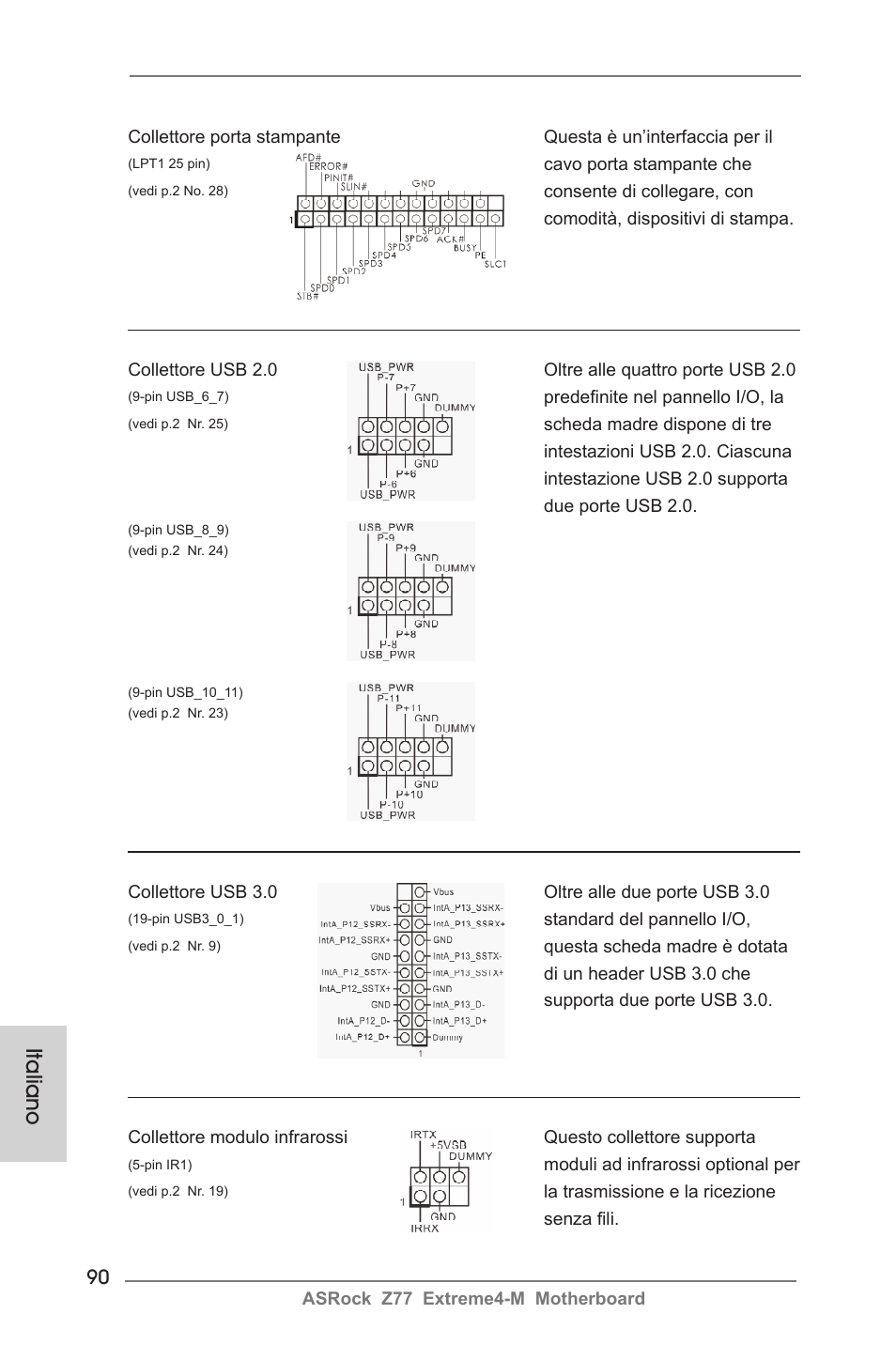 Italiano | ASRock Z77 Extreme4-M User Manual | Page 90 / 237