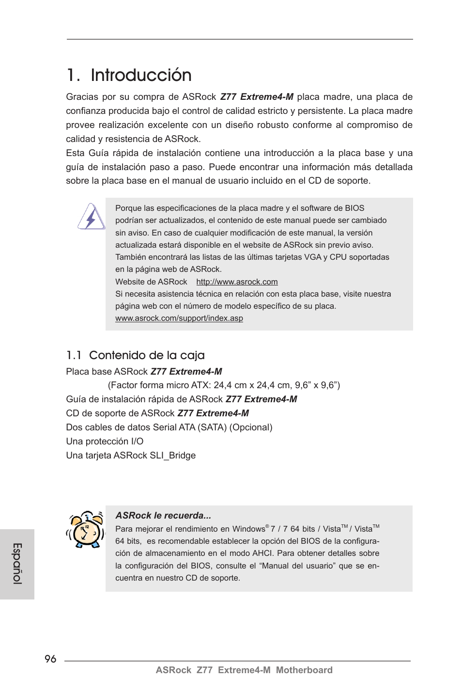 ASRock Z77 Extreme4-M User Manual | Page 96 / 237