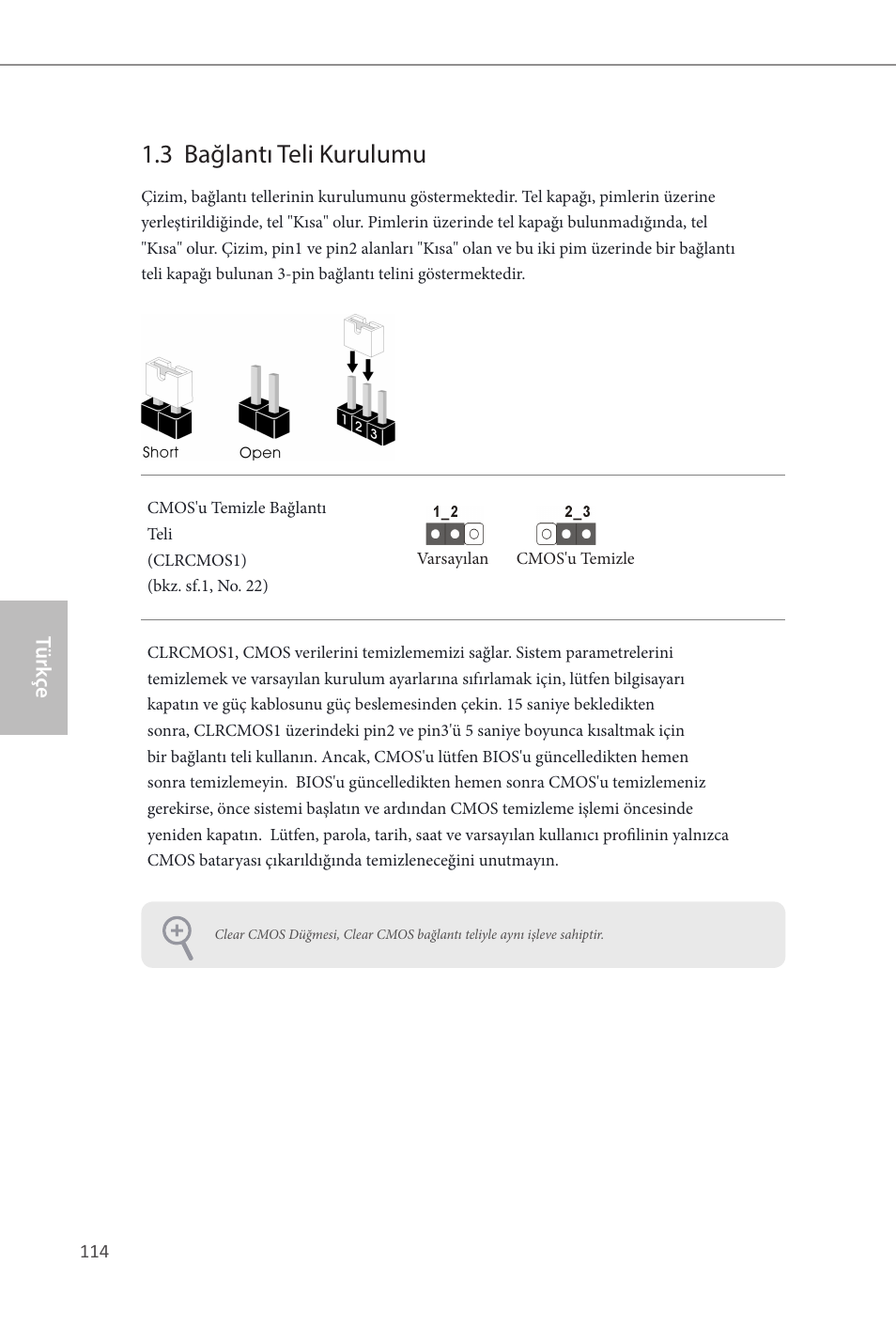 3 bağlantı teli kurulumu | ASRock Z87M OC Formula User Manual | Page 116 / 189