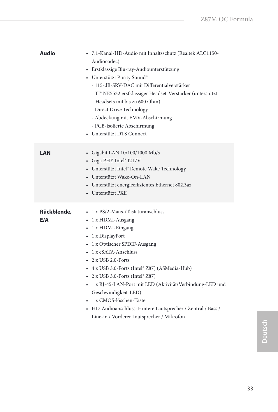 Deutsch z87m oc formula | ASRock Z87M OC Formula User Manual | Page 35 / 189