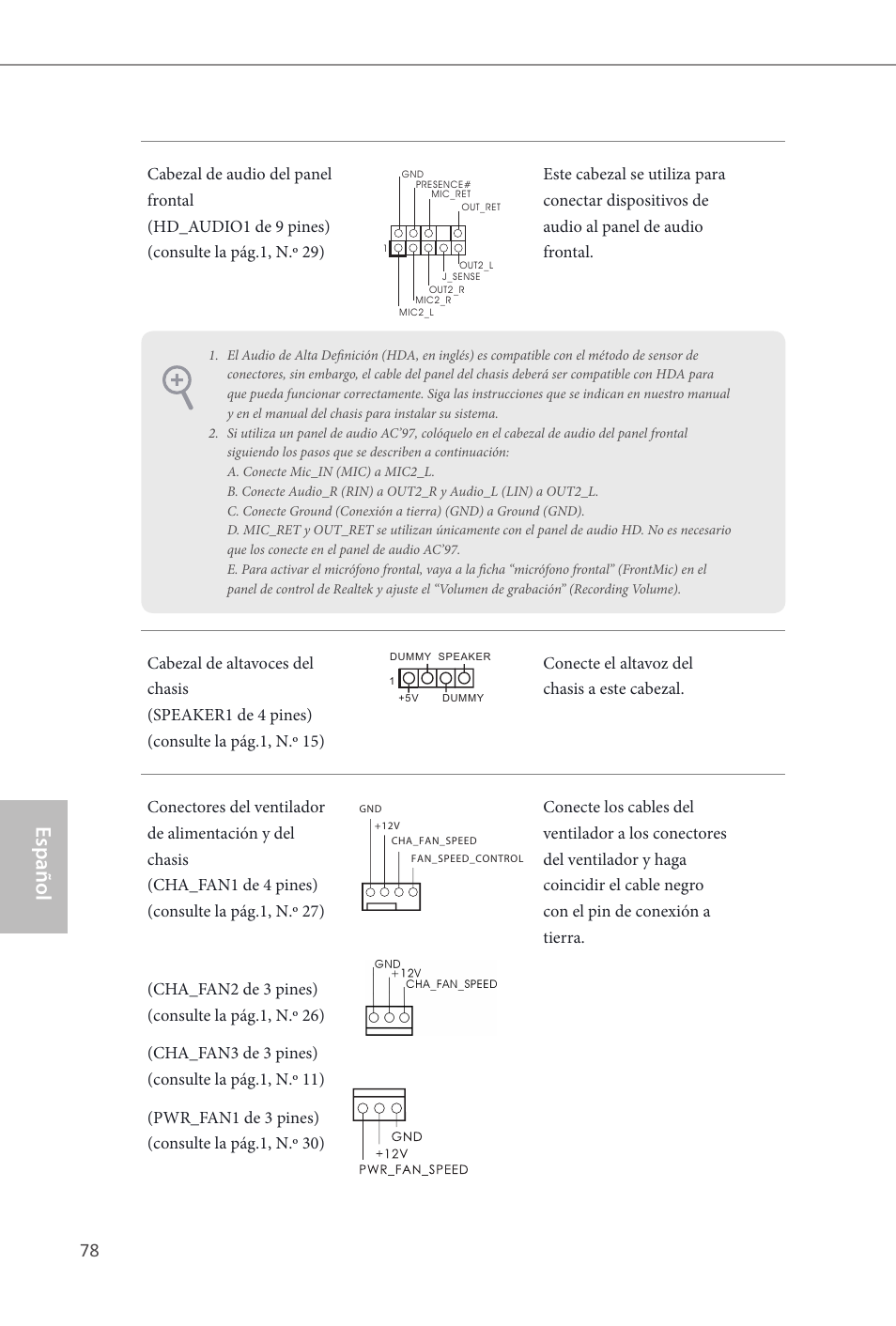 Español | ASRock Z87M OC Formula User Manual | Page 80 / 189