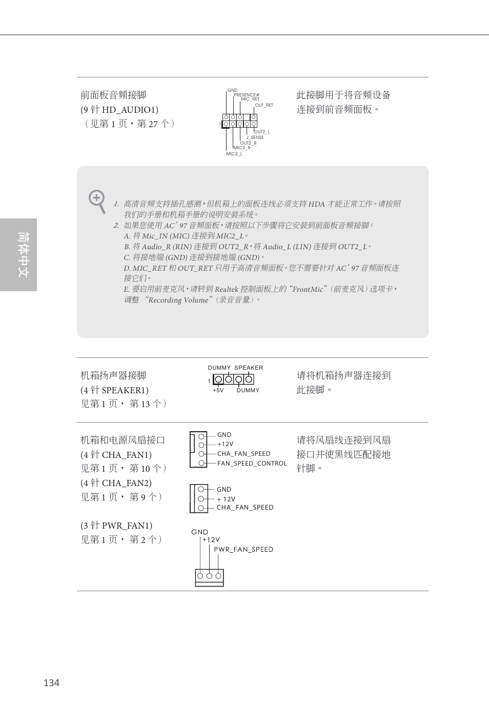 简体中文 | ASRock Q87M vPro User Manual | Page 135 / 160