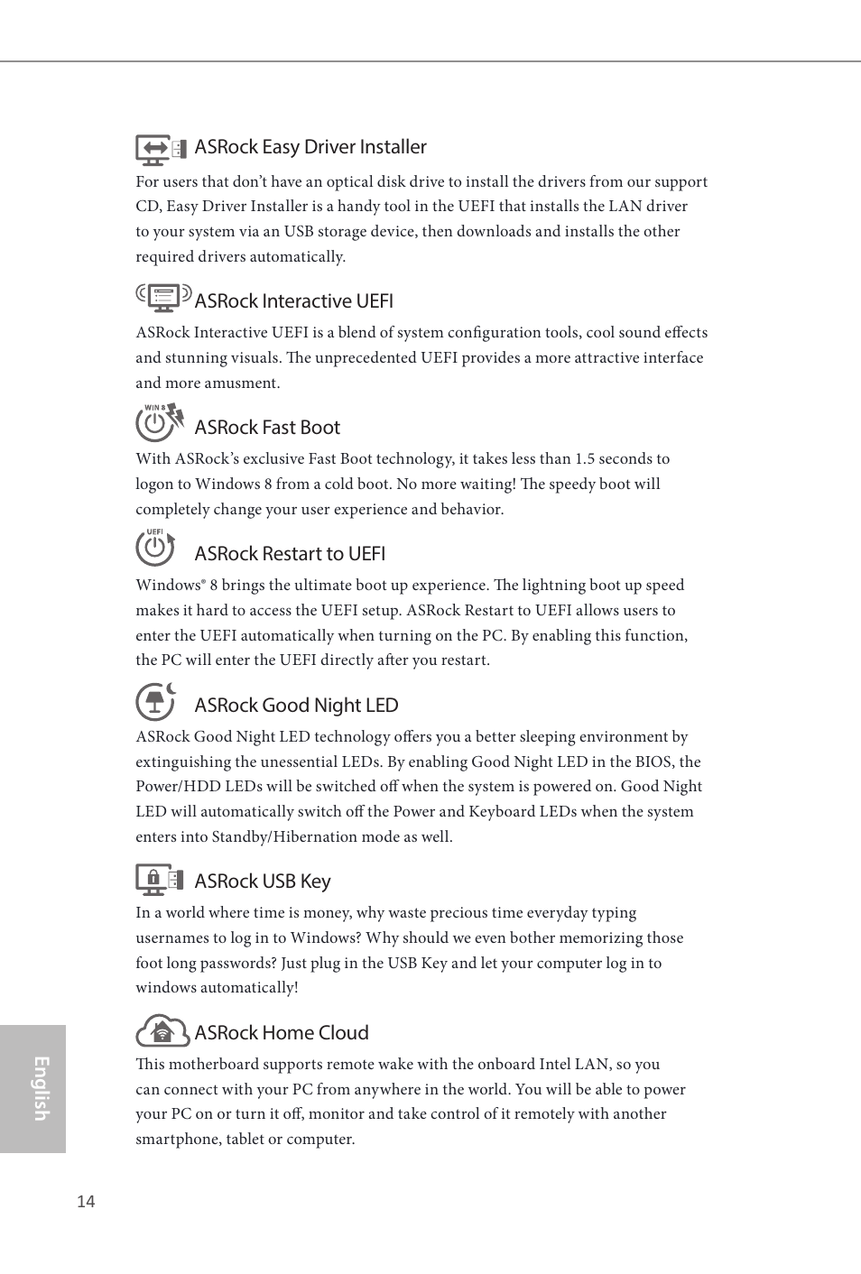 ASRock Z87E-ITX User Manual | Page 16 / 165