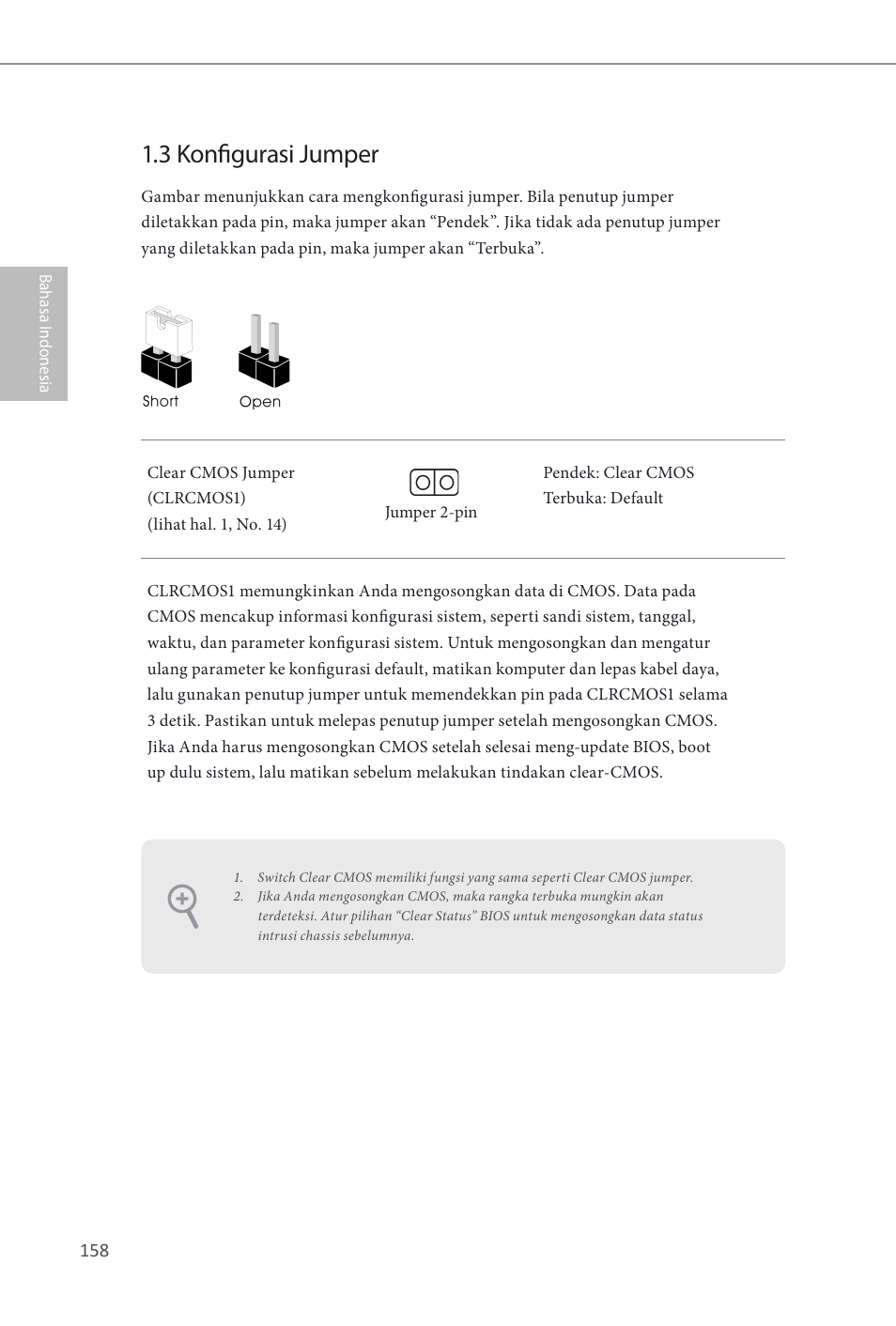 3 konfigurasi jumper | ASRock Z87E-ITX User Manual | Page 160 / 165