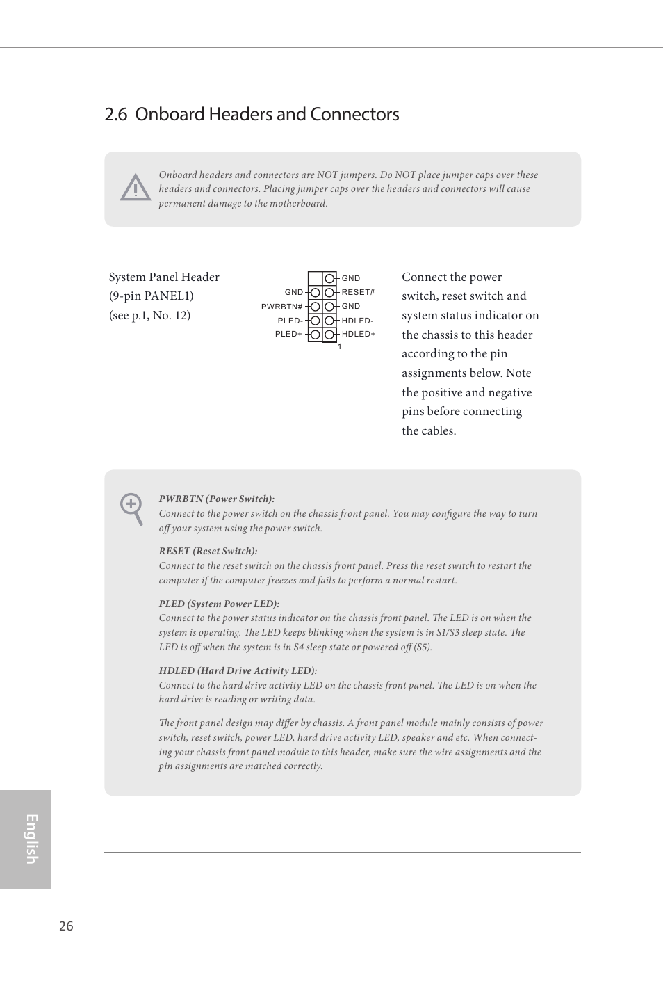 6 onboard headers and connectors, English | ASRock Z87E-ITX User Manual | Page 28 / 165