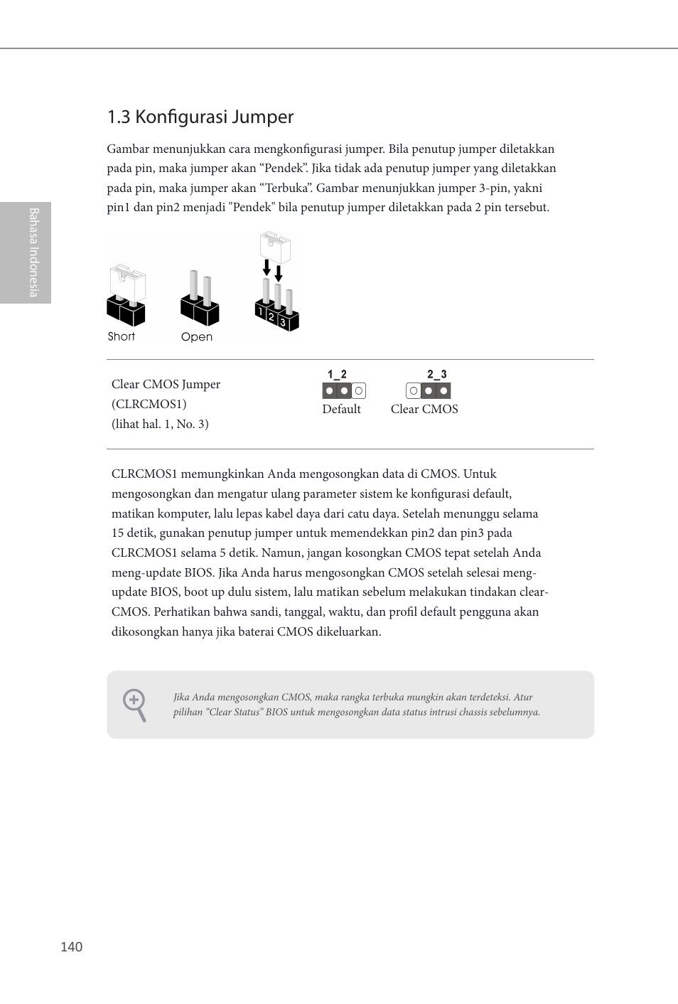 3 konfigurasi jumper | ASRock H81M-ITX User Manual | Page 141 / 146