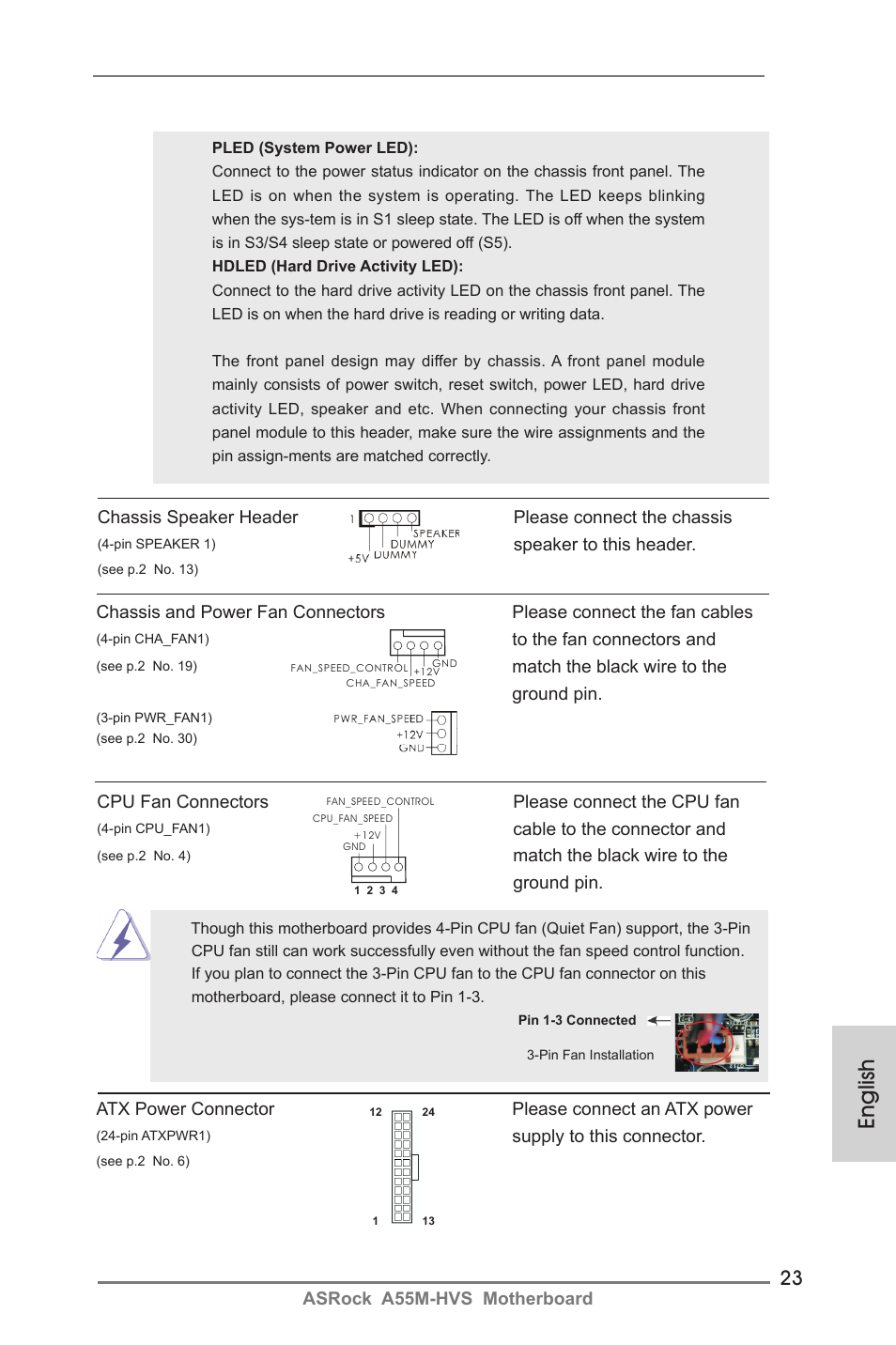 English | ASRock A55M-HVS User Manual | Page 23 / 162