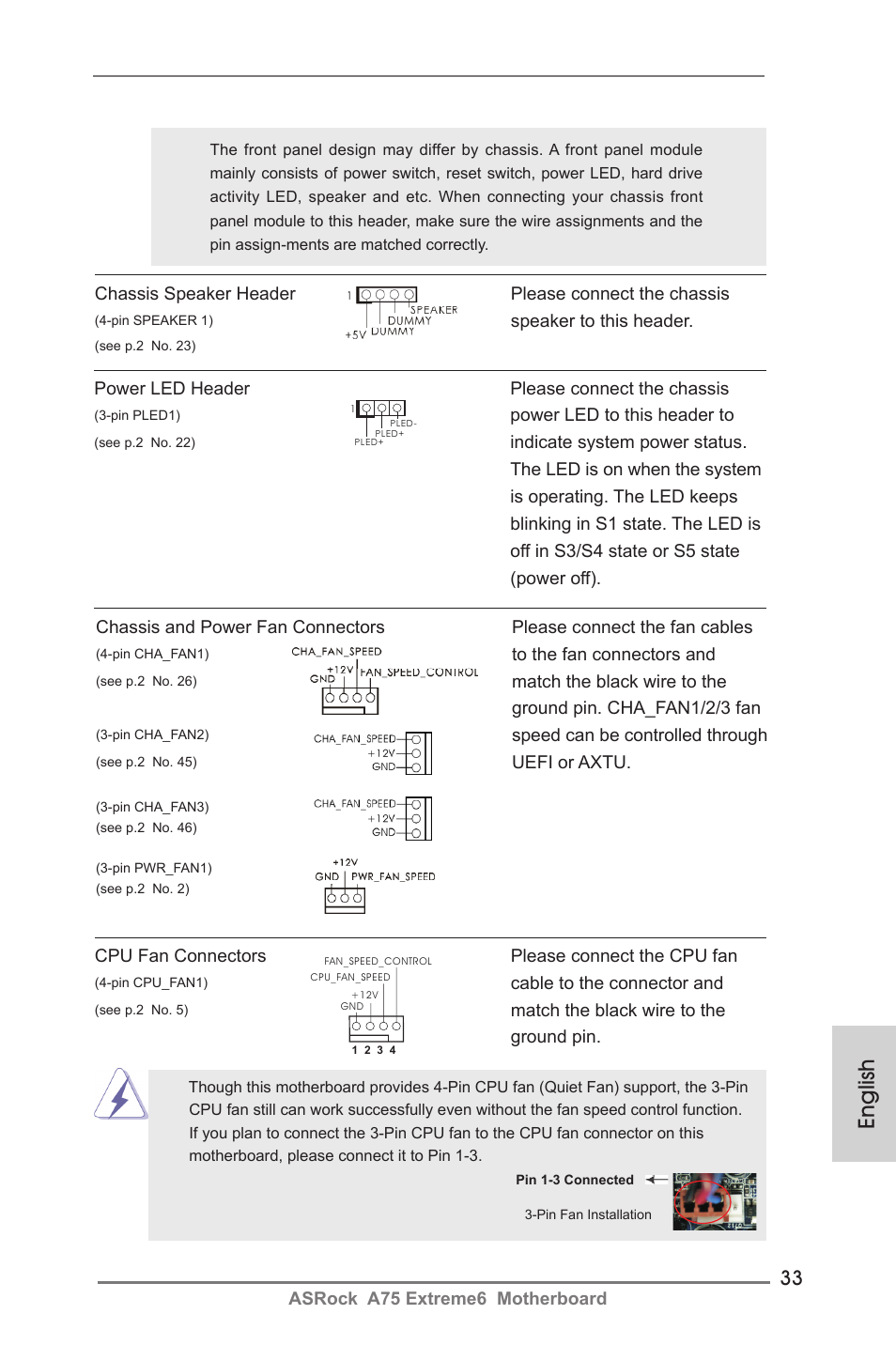 English | ASRock A75 Extreme6 User Manual | Page 33 / 286