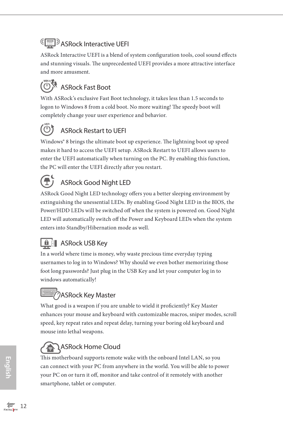 ASRock Fatal1ty H87 Performance User Manual | Page 16 / 165