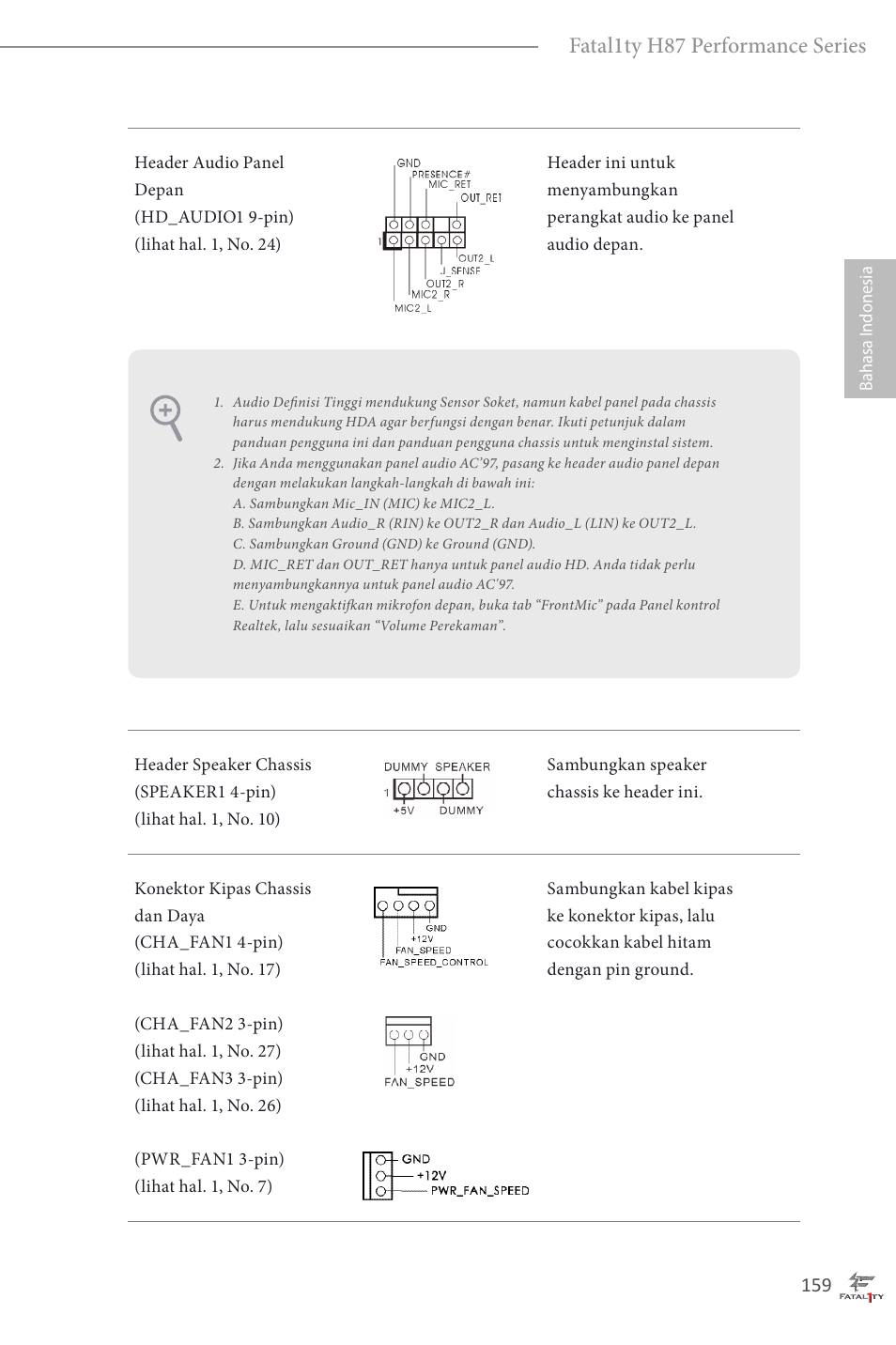 Fatal1ty h87 performance series | ASRock Fatal1ty H87 Performance User Manual | Page 163 / 165