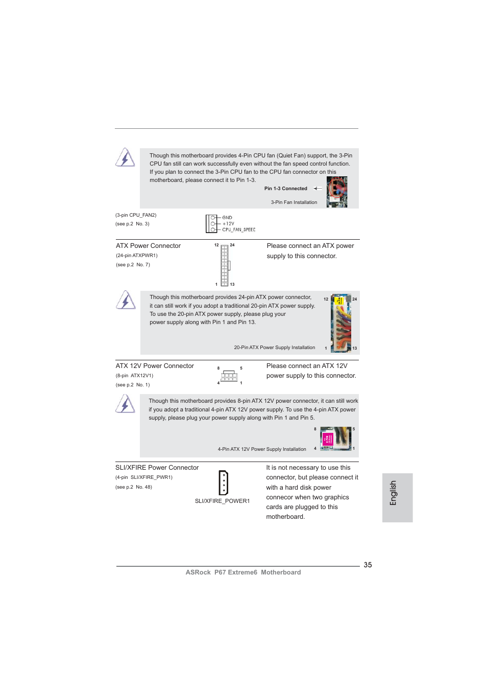 English | ASRock P67 Extreme6 User Manual | Page 35 / 312