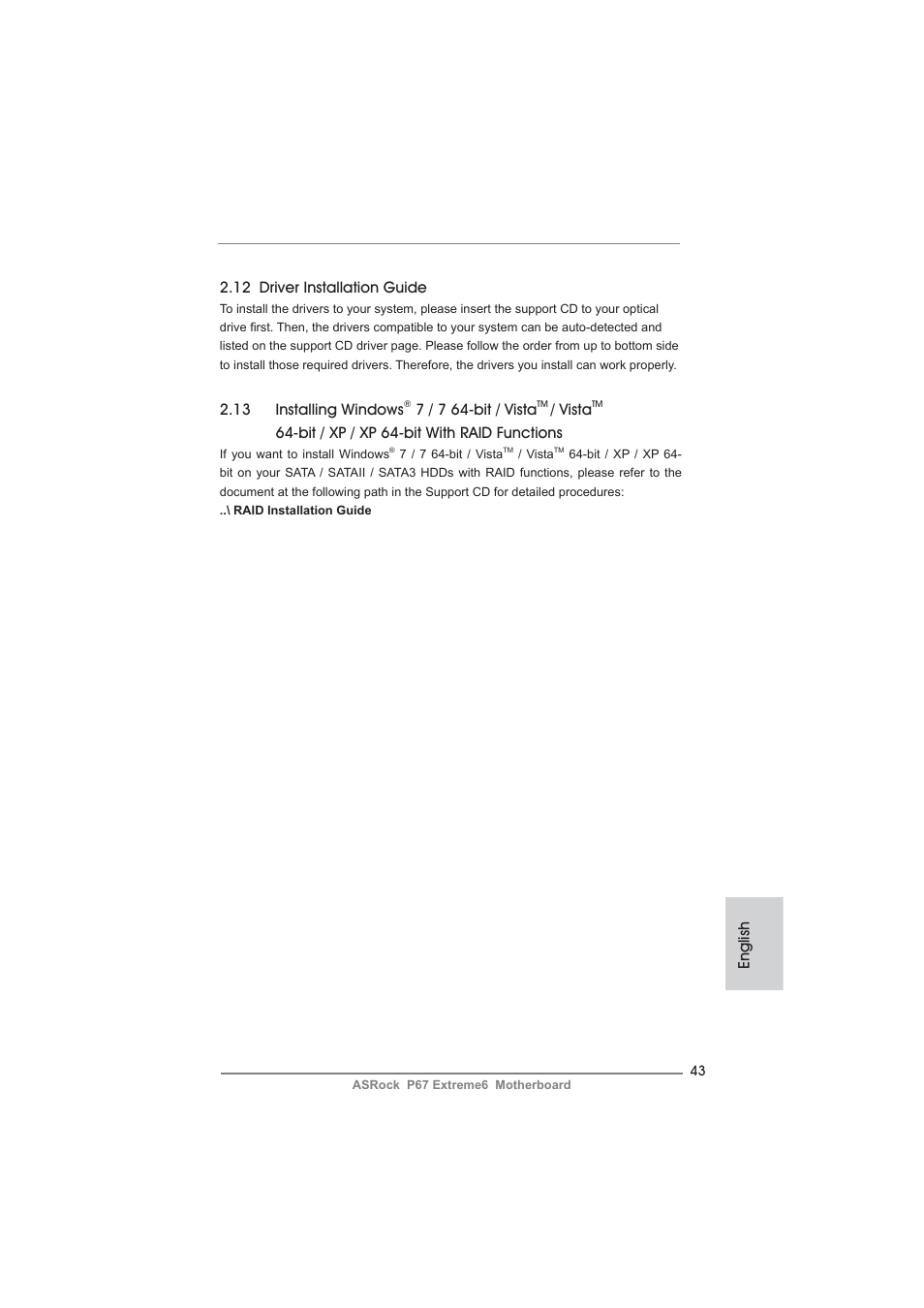 ASRock P67 Extreme6 User Manual | Page 43 / 312