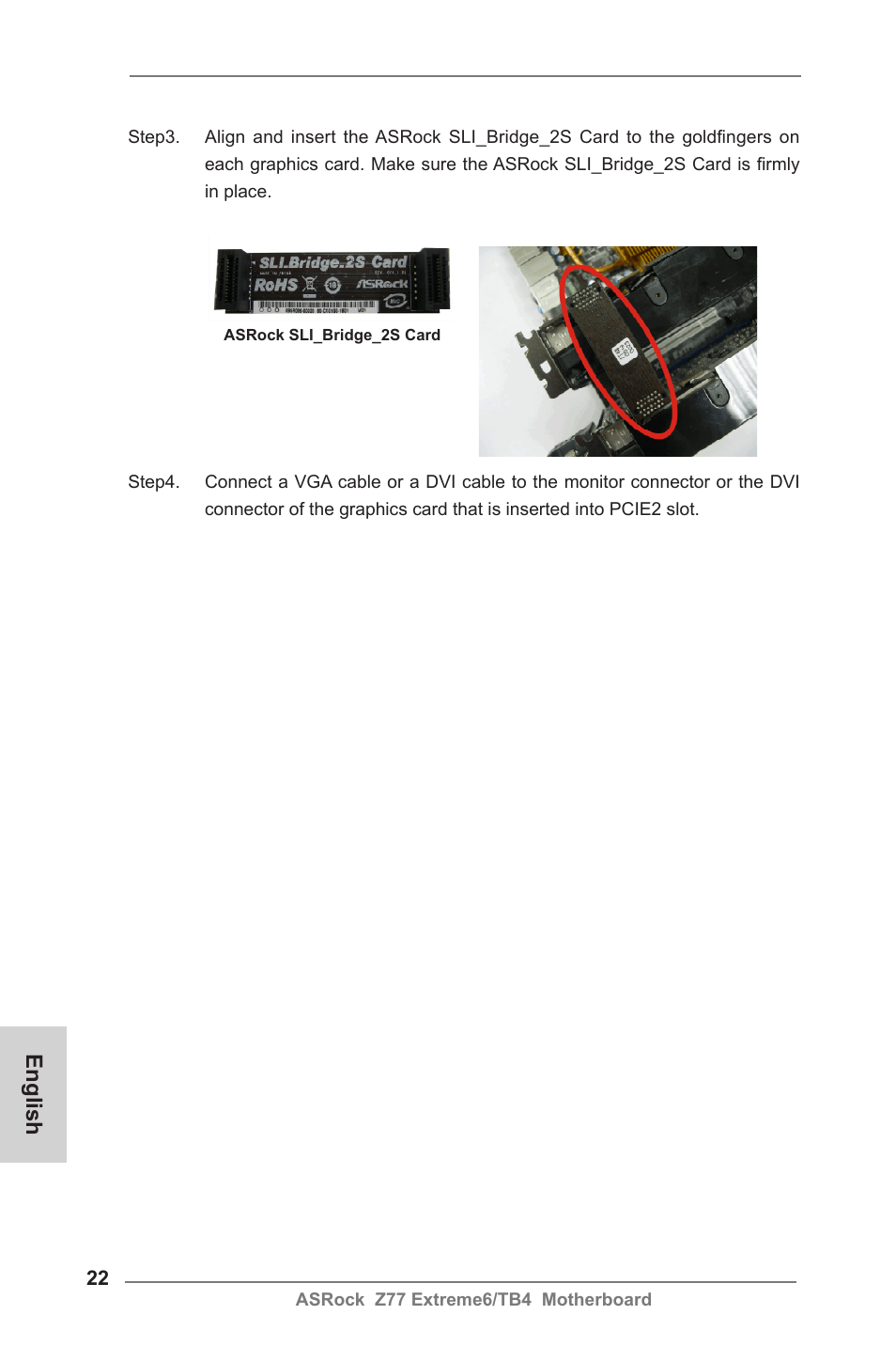 English | ASRock Z77 Extreme6__TB4 User Manual | Page 22 / 206