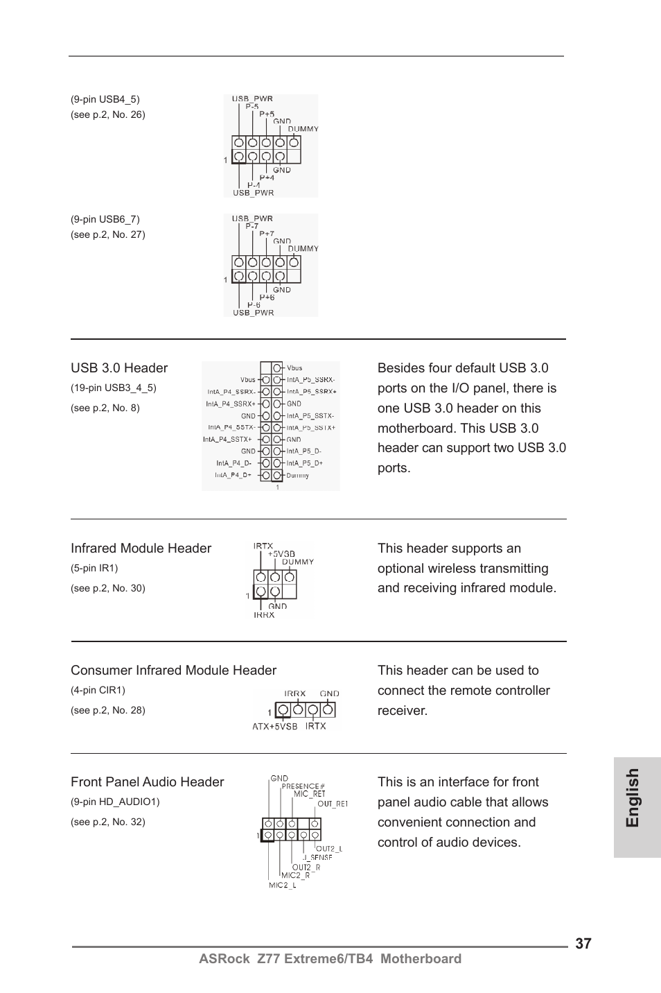English | ASRock Z77 Extreme6__TB4 User Manual | Page 37 / 206