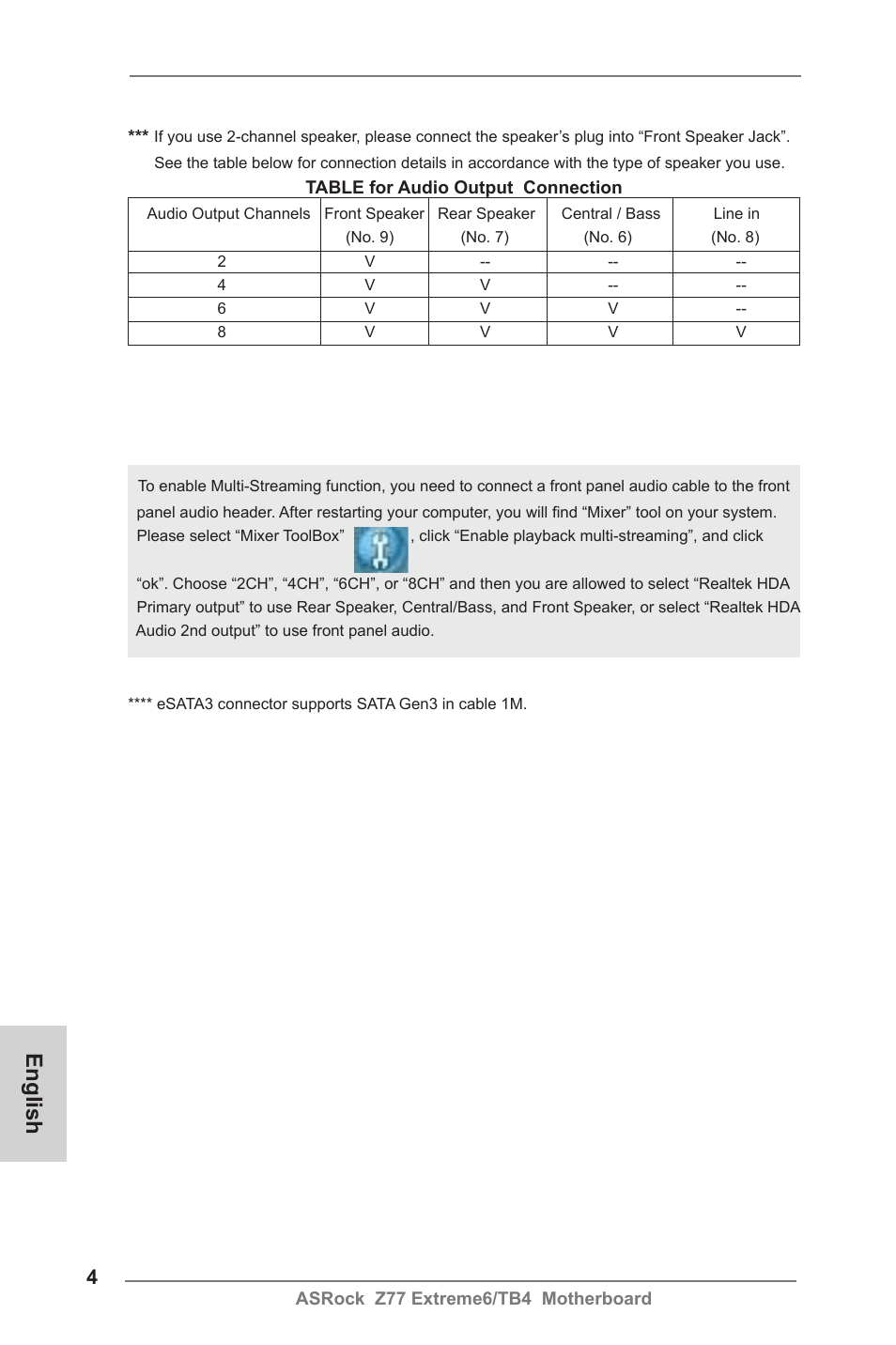 English | ASRock Z77 Extreme6__TB4 User Manual | Page 4 / 206