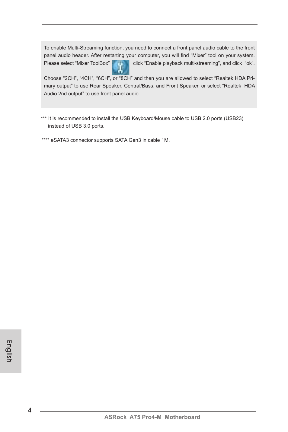 English | ASRock A75 Pro4-M User Manual | Page 4 / 260