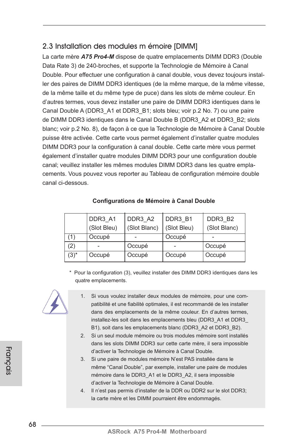 ASRock A75 Pro4-M User Manual | Page 68 / 260