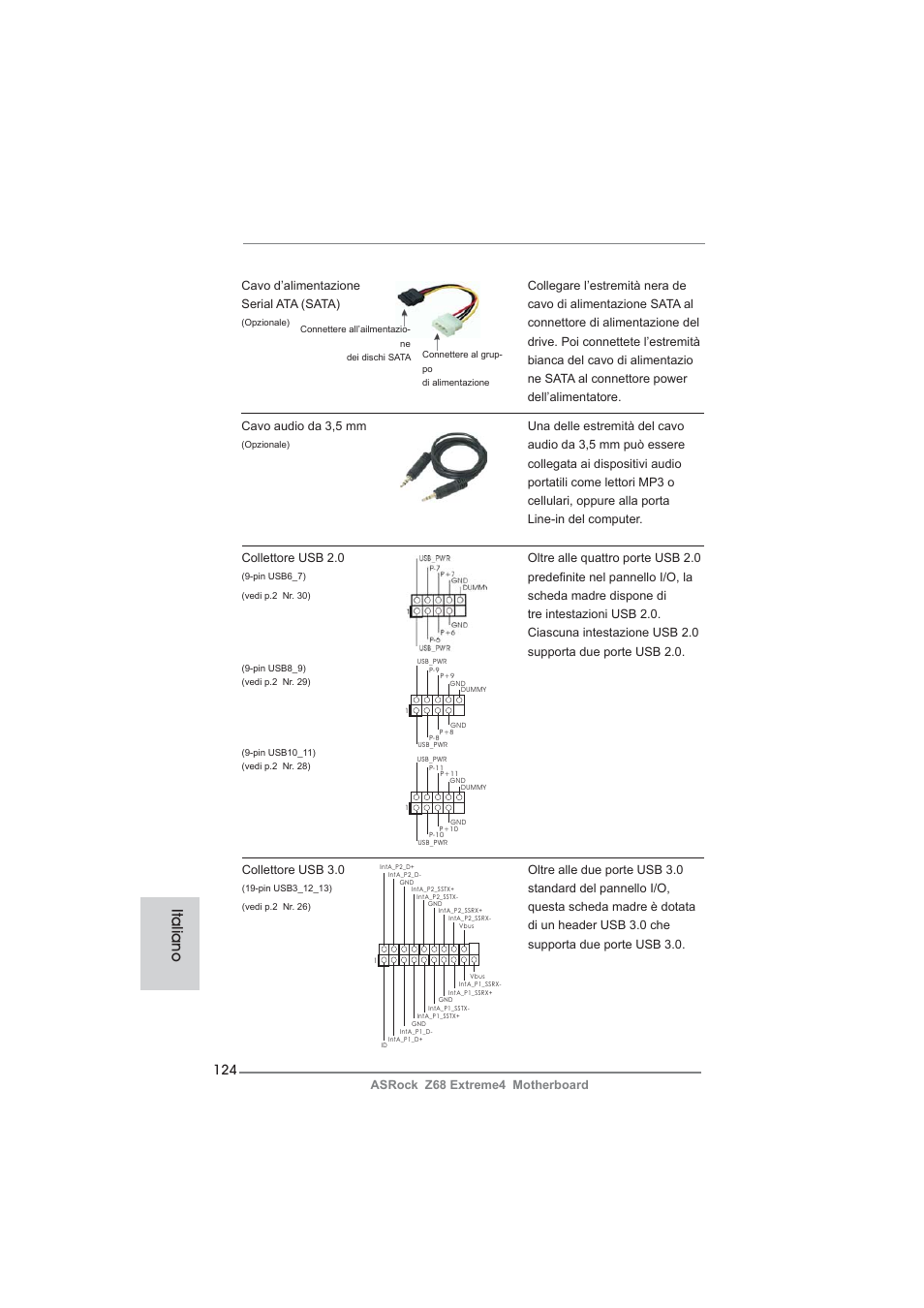 Italiano | ASRock Z68 Extreme4 User Manual | Page 124 / 322
