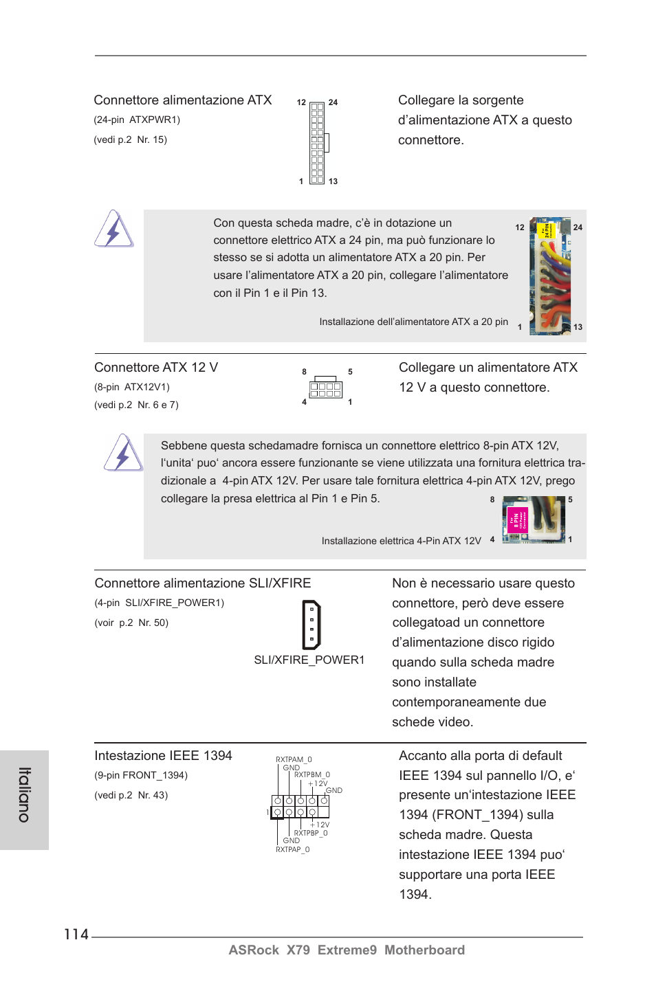 Italiano | ASRock X79 Extreme9 User Manual | Page 114 / 246