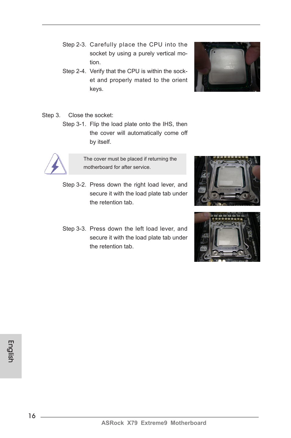 English | ASRock X79 Extreme9 User Manual | Page 16 / 246
