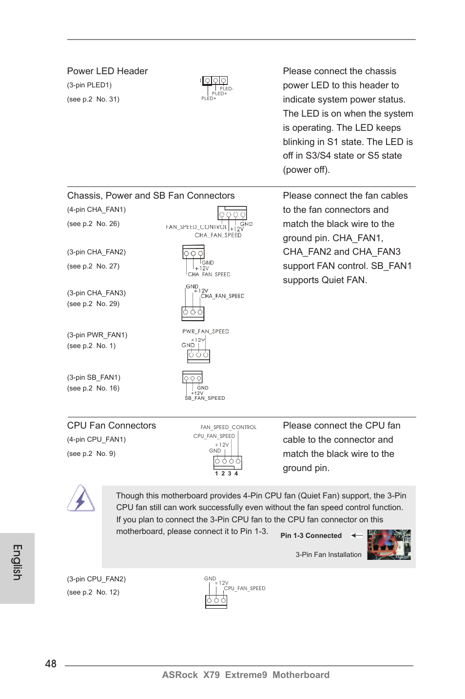 English | ASRock X79 Extreme9 User Manual | Page 48 / 246