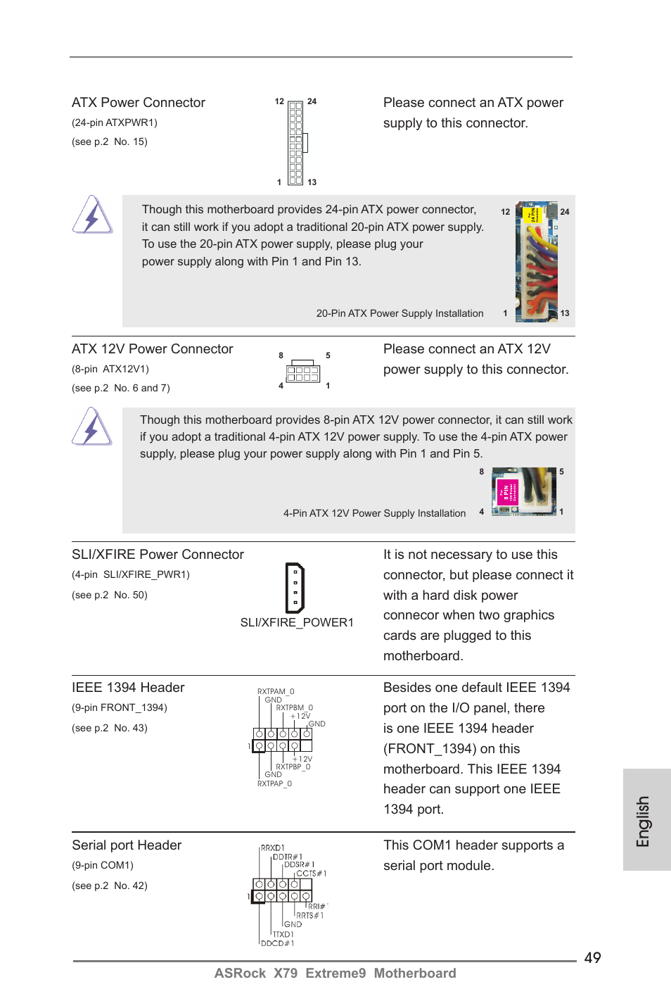 English | ASRock X79 Extreme9 User Manual | Page 49 / 246