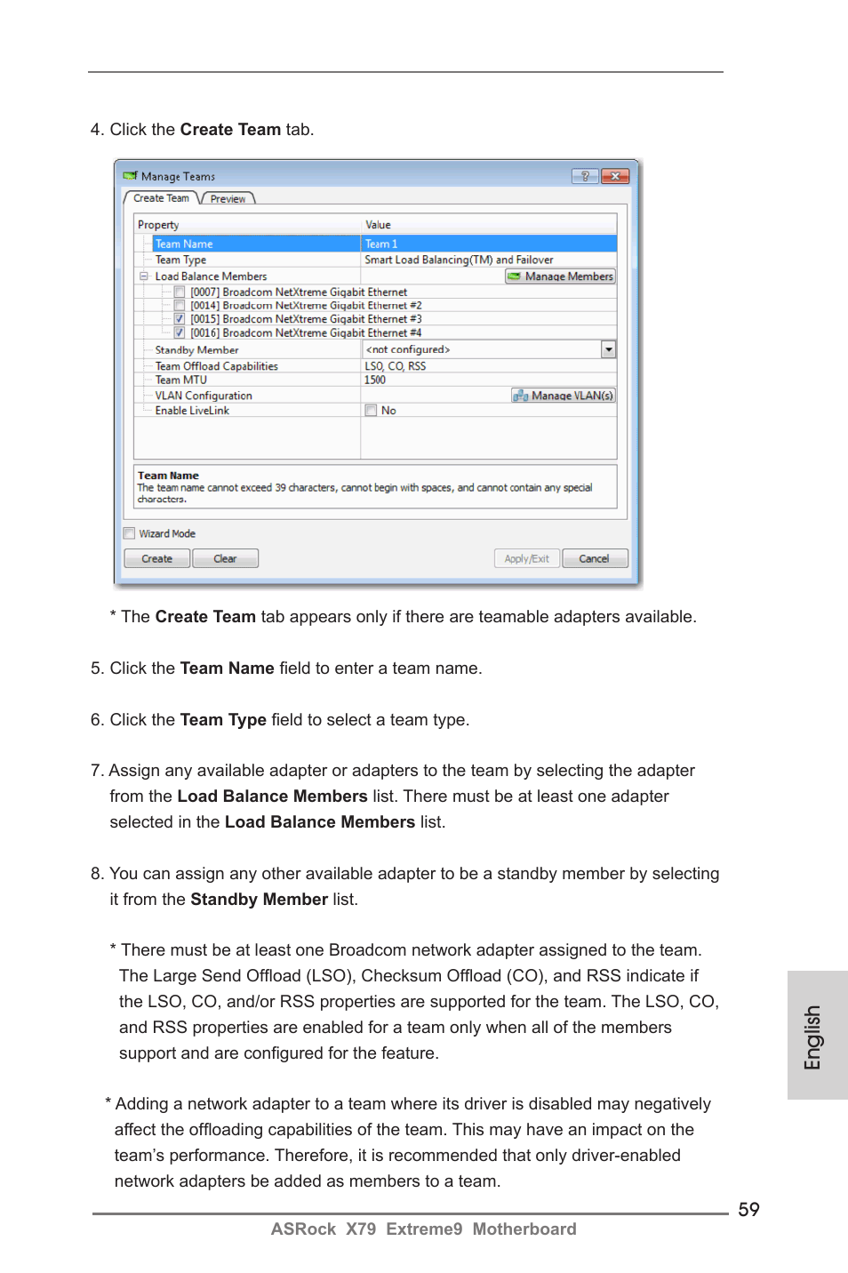 English | ASRock X79 Extreme9 User Manual | Page 59 / 246