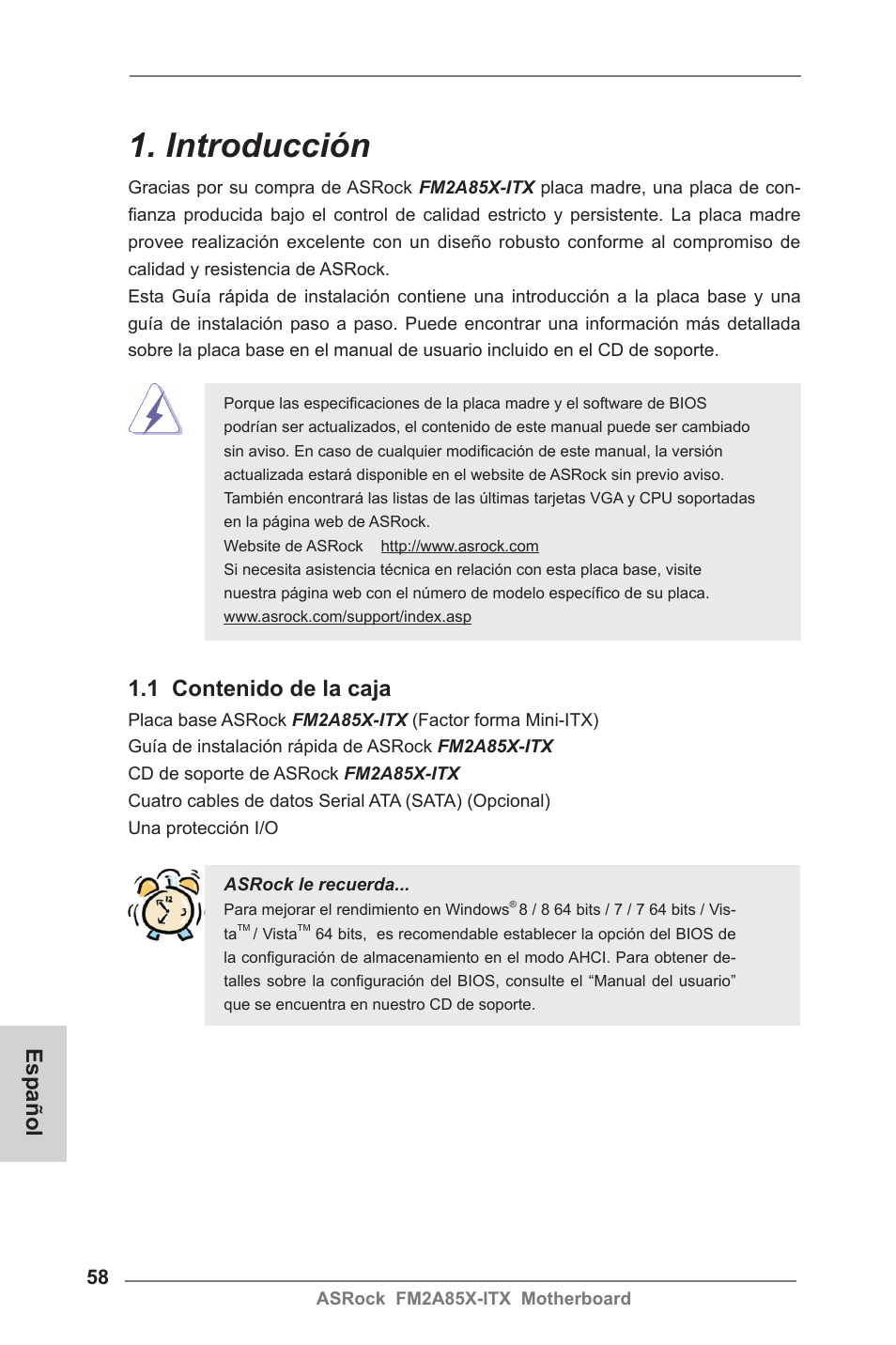 ASRock FM2A85X-ITX User Manual | Page 58 / 154