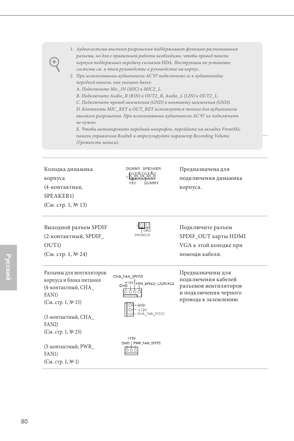 Ру сский | ASRock Z87M Pro4 User Manual | Page 82 / 163