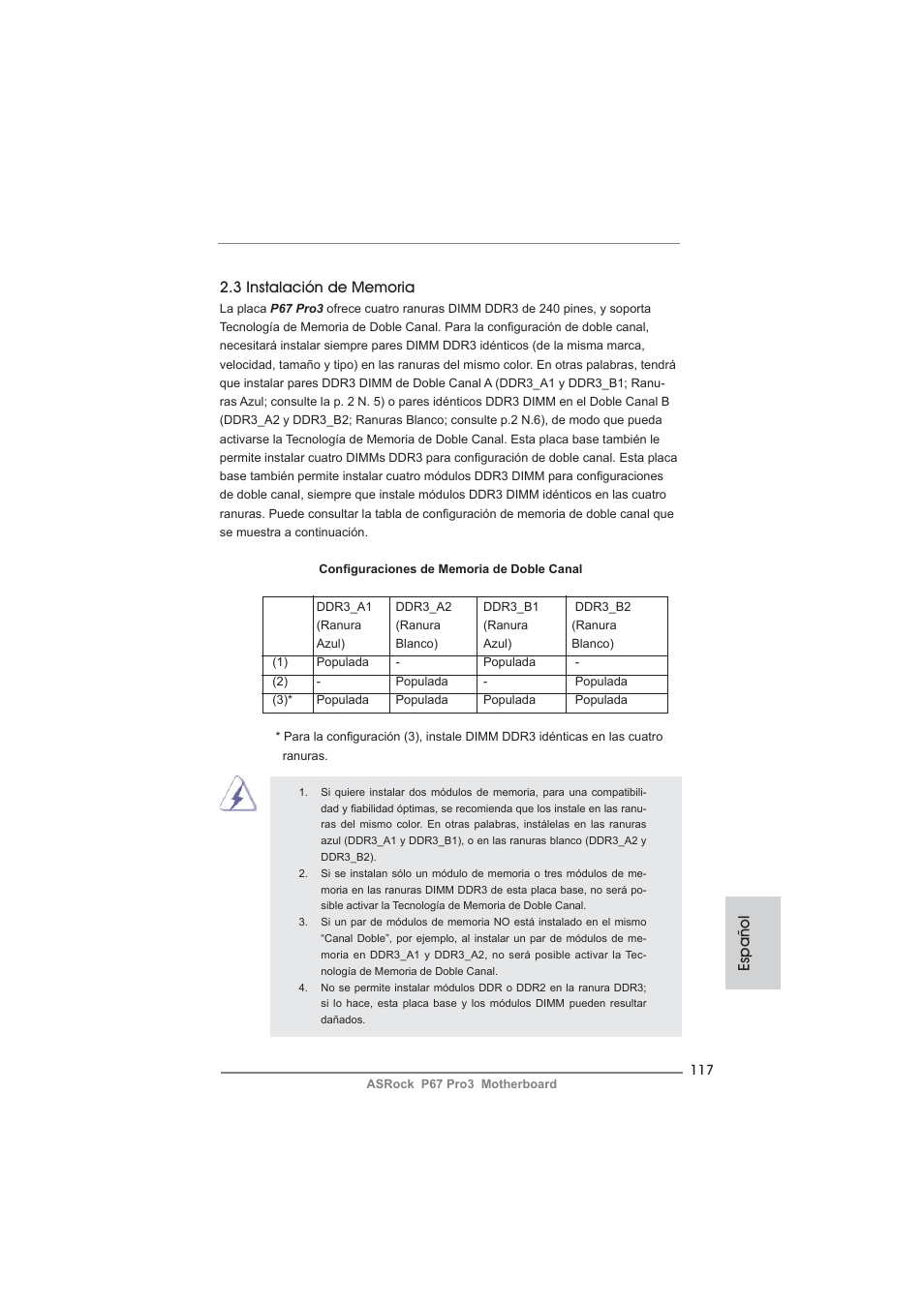 ASRock P67 Pro3 User Manual | Page 117 / 266