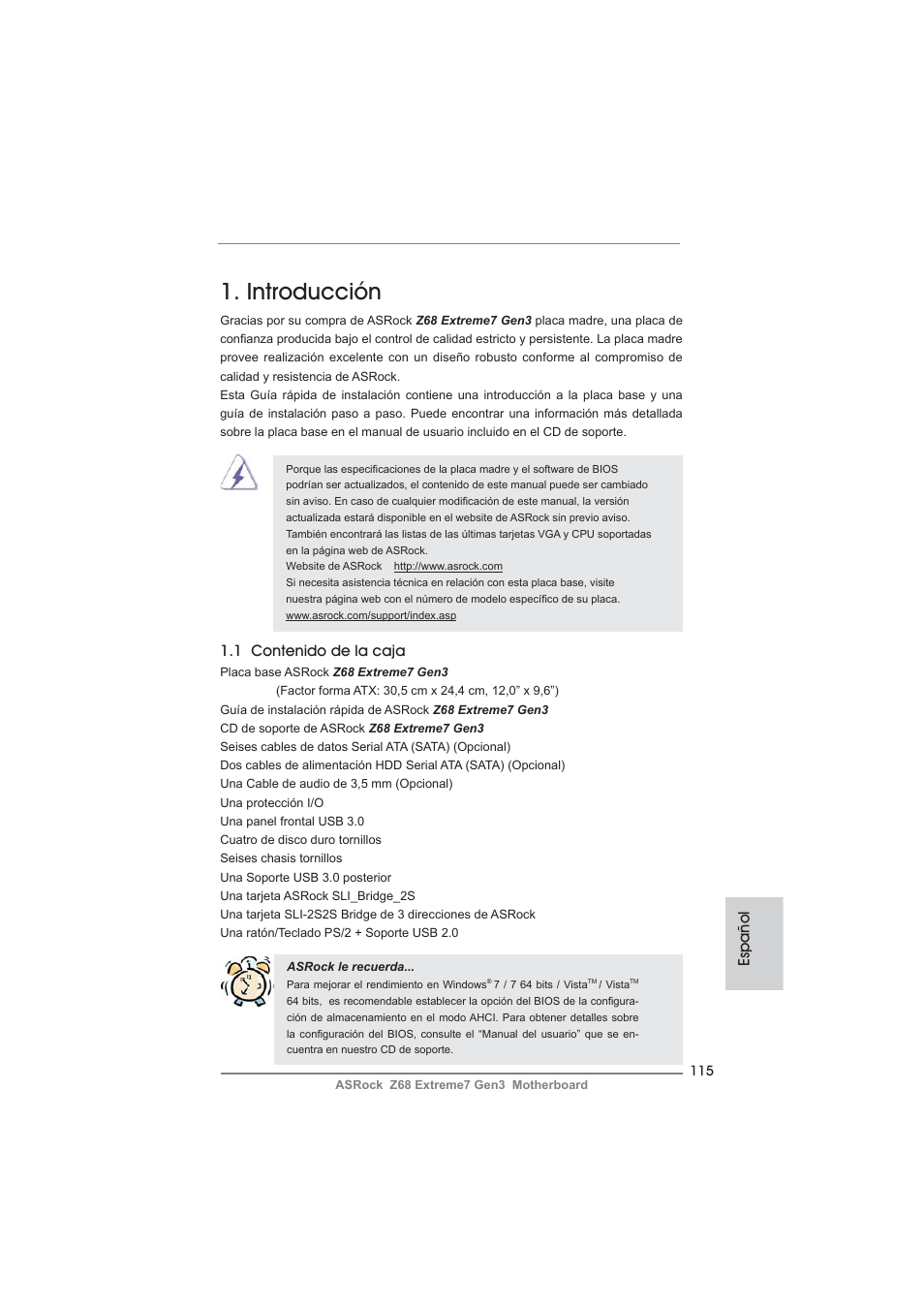 ASRock Z68 Extreme7 Gen3 User Manual | Page 115 / 249