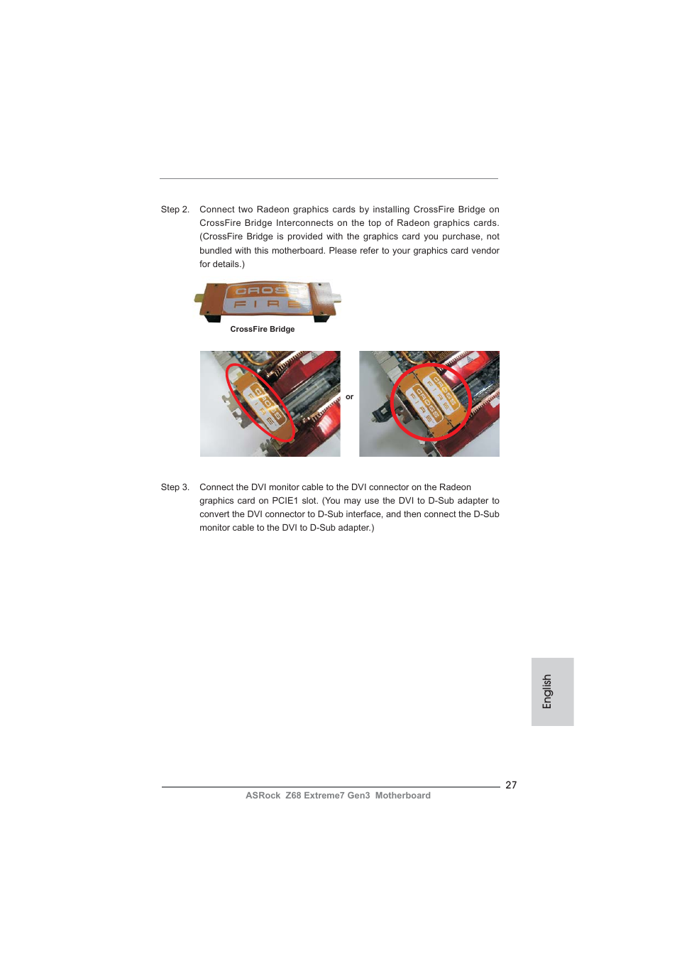 English | ASRock Z68 Extreme7 Gen3 User Manual | Page 27 / 249