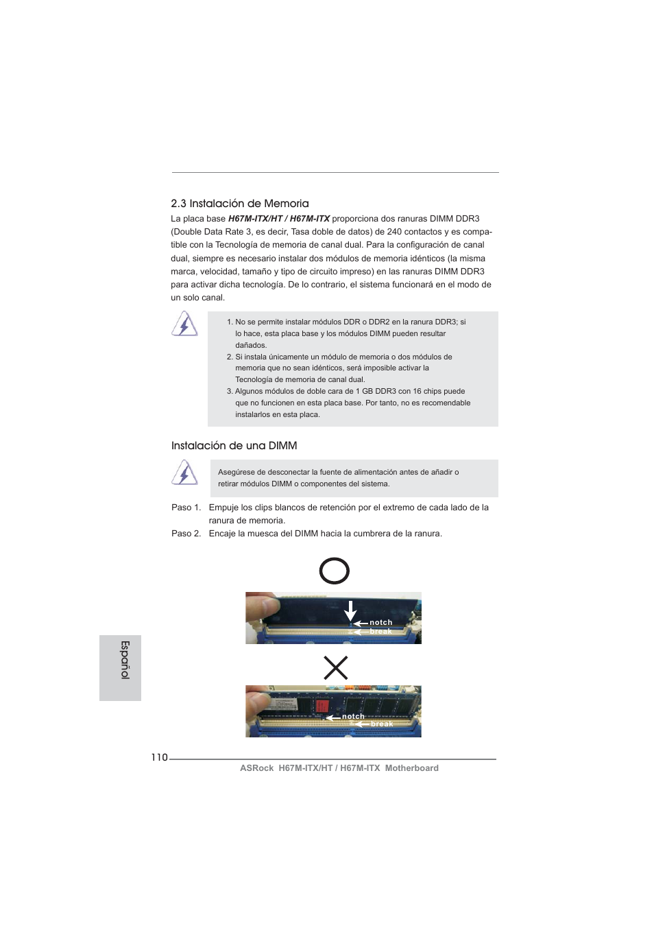ASRock H67M-ITX User Manual | Page 110 / 243