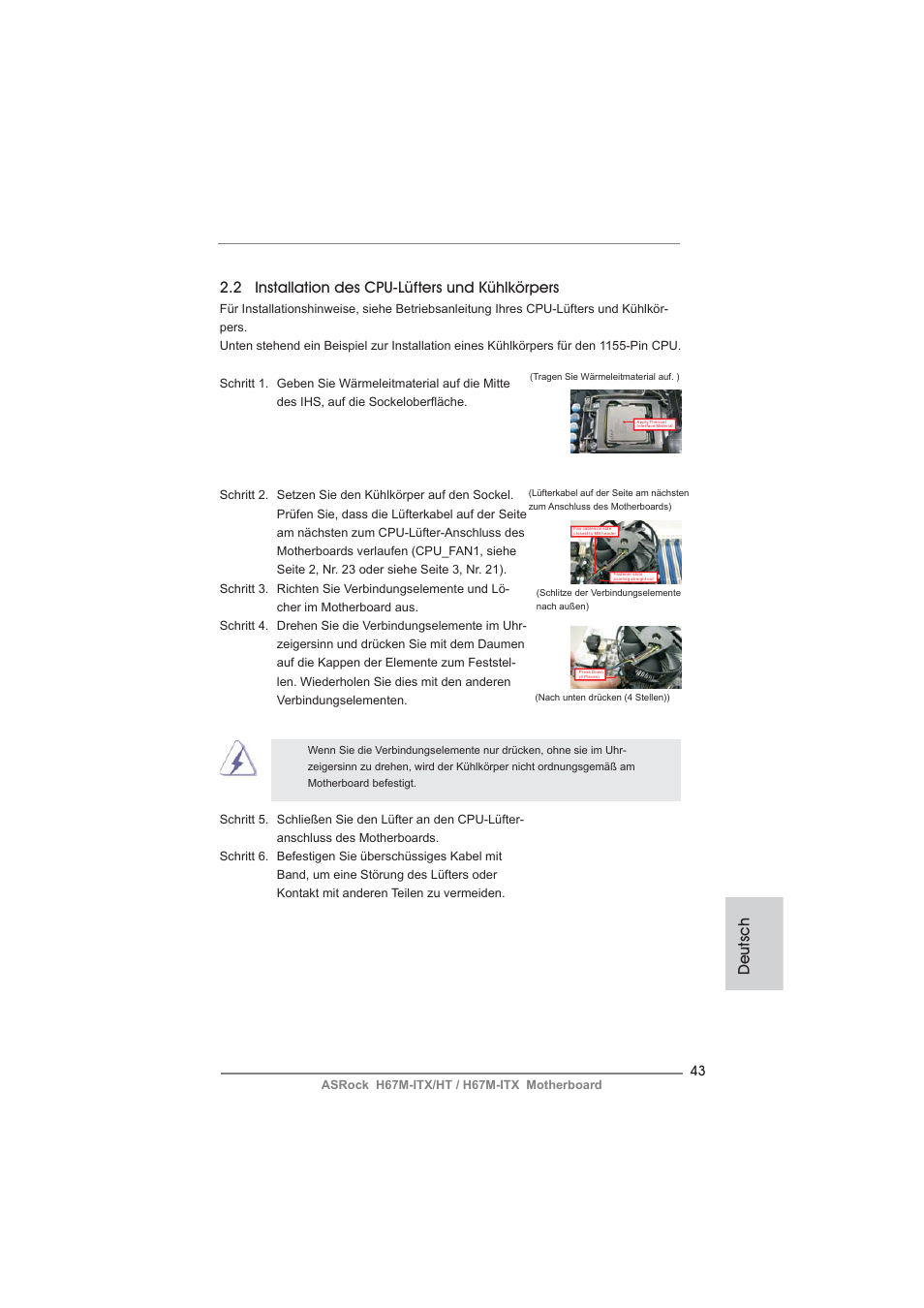 ASRock H67M-ITX User Manual | Page 43 / 243