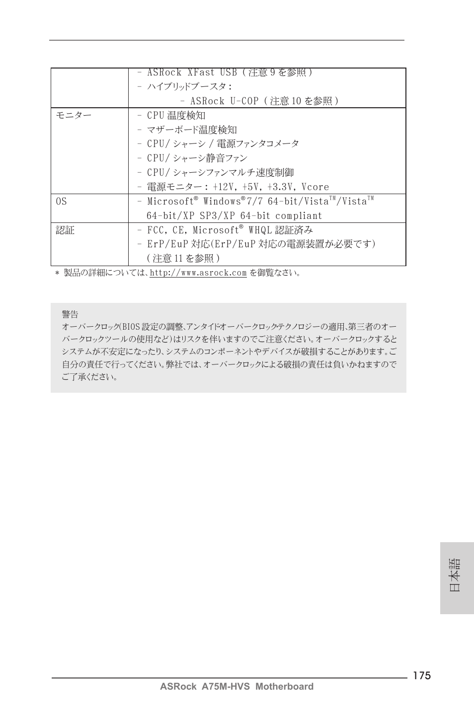 ASRock A75M-HVS User Manual | Page 175 / 232