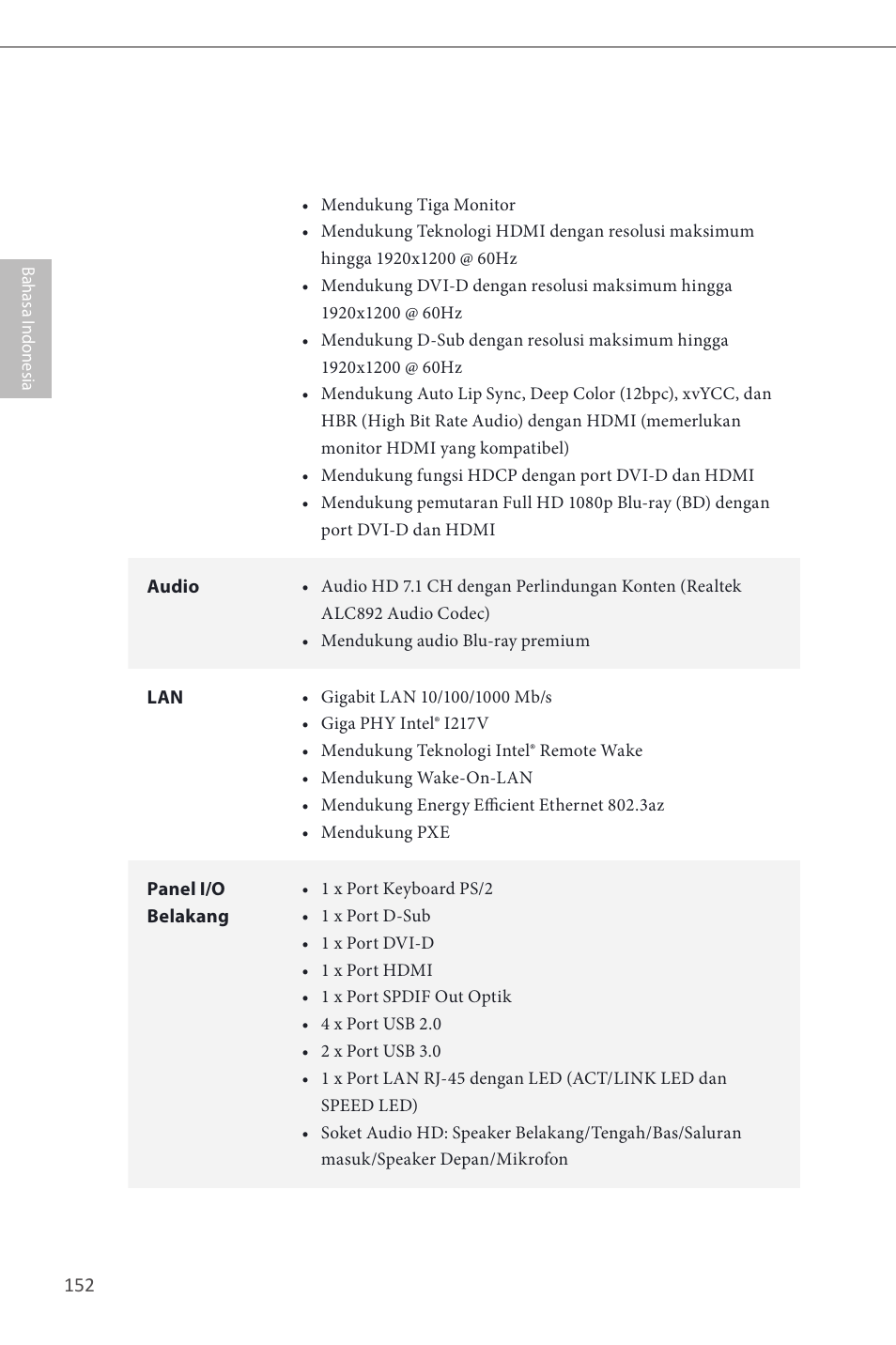 ASRock B85M Pro4 User Manual | Page 154 / 163