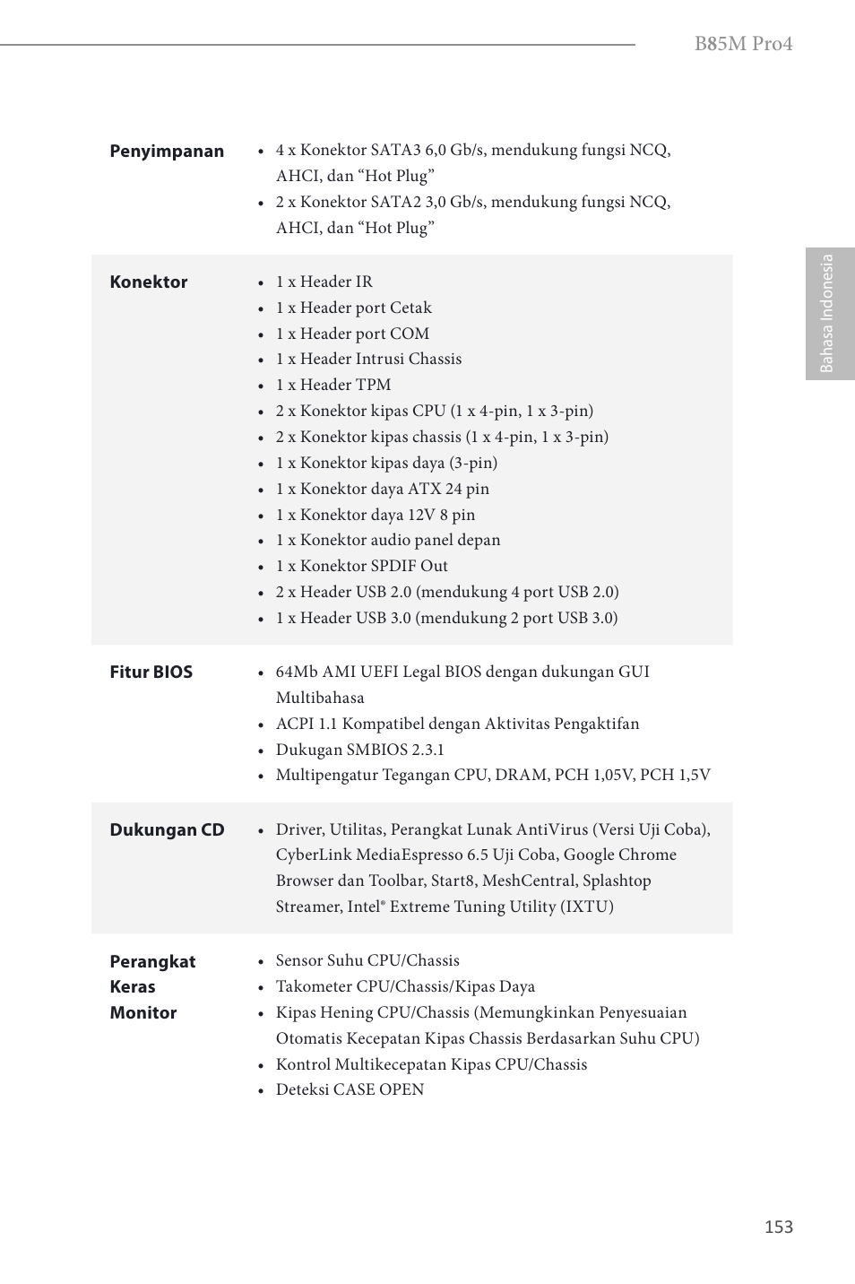 B 8 5m pro4 | ASRock B85M Pro4 User Manual | Page 155 / 163