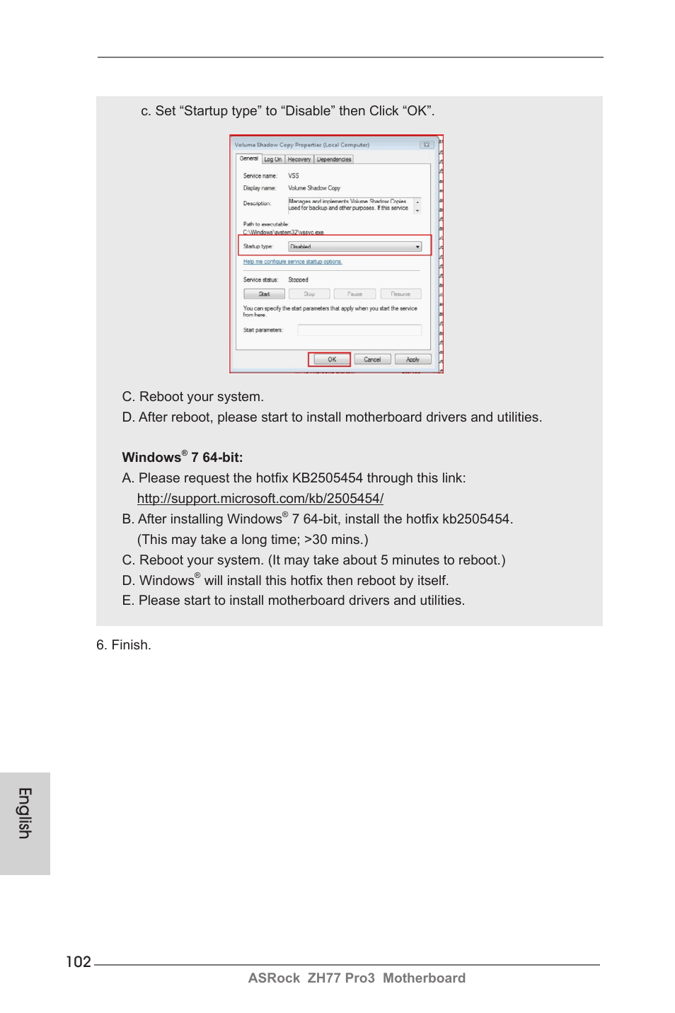 English | ASRock ZH77 Pro3 User Manual | Page 102 / 102