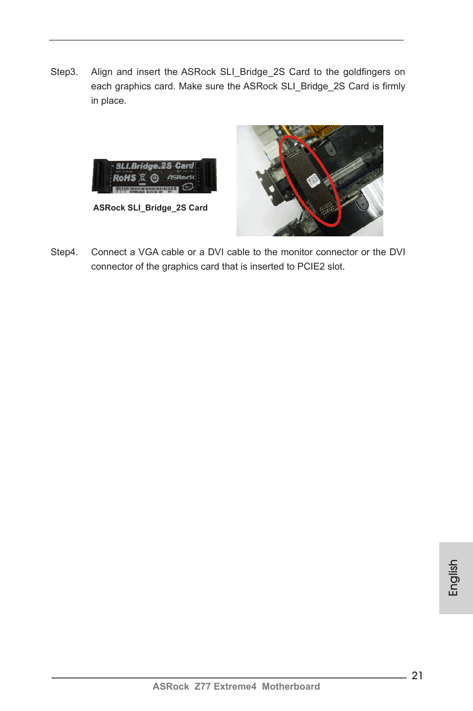 English | ASRock Z77 Extreme4 User Manual | Page 21 / 221