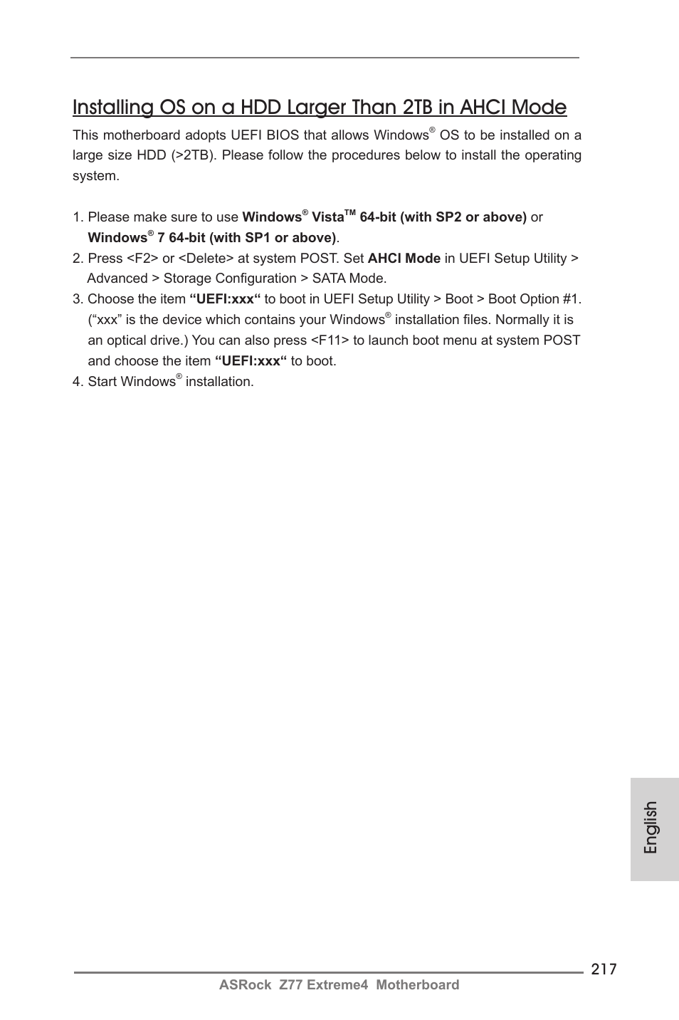 English | ASRock Z77 Extreme4 User Manual | Page 217 / 221