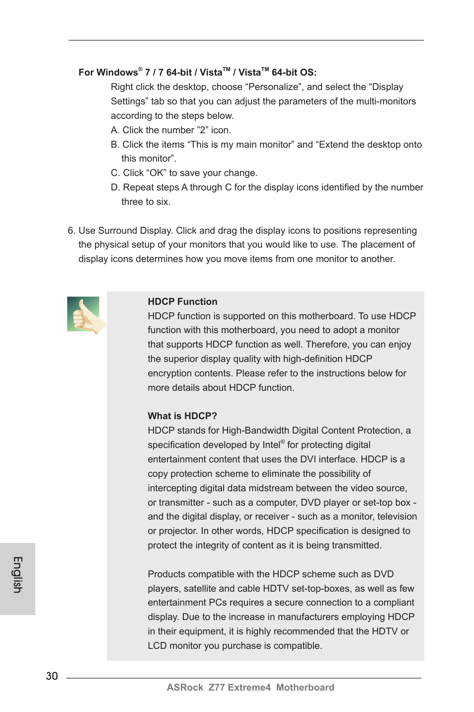 English | ASRock Z77 Extreme4 User Manual | Page 30 / 221