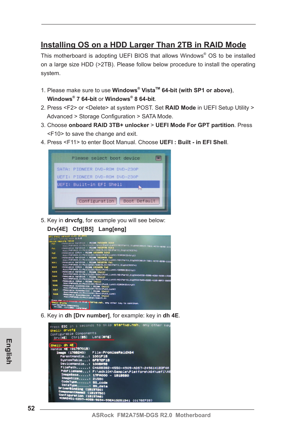 English | ASRock FM2A75M-DGS R2.0 User Manual | Page 52 / 59