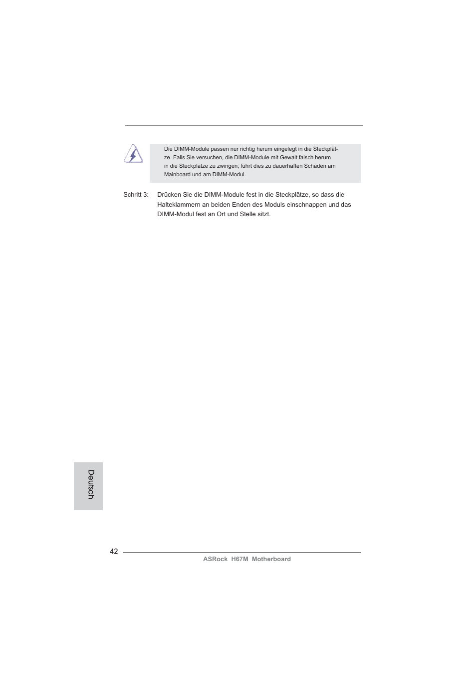 ASRock H67M User Manual | Page 42 / 253