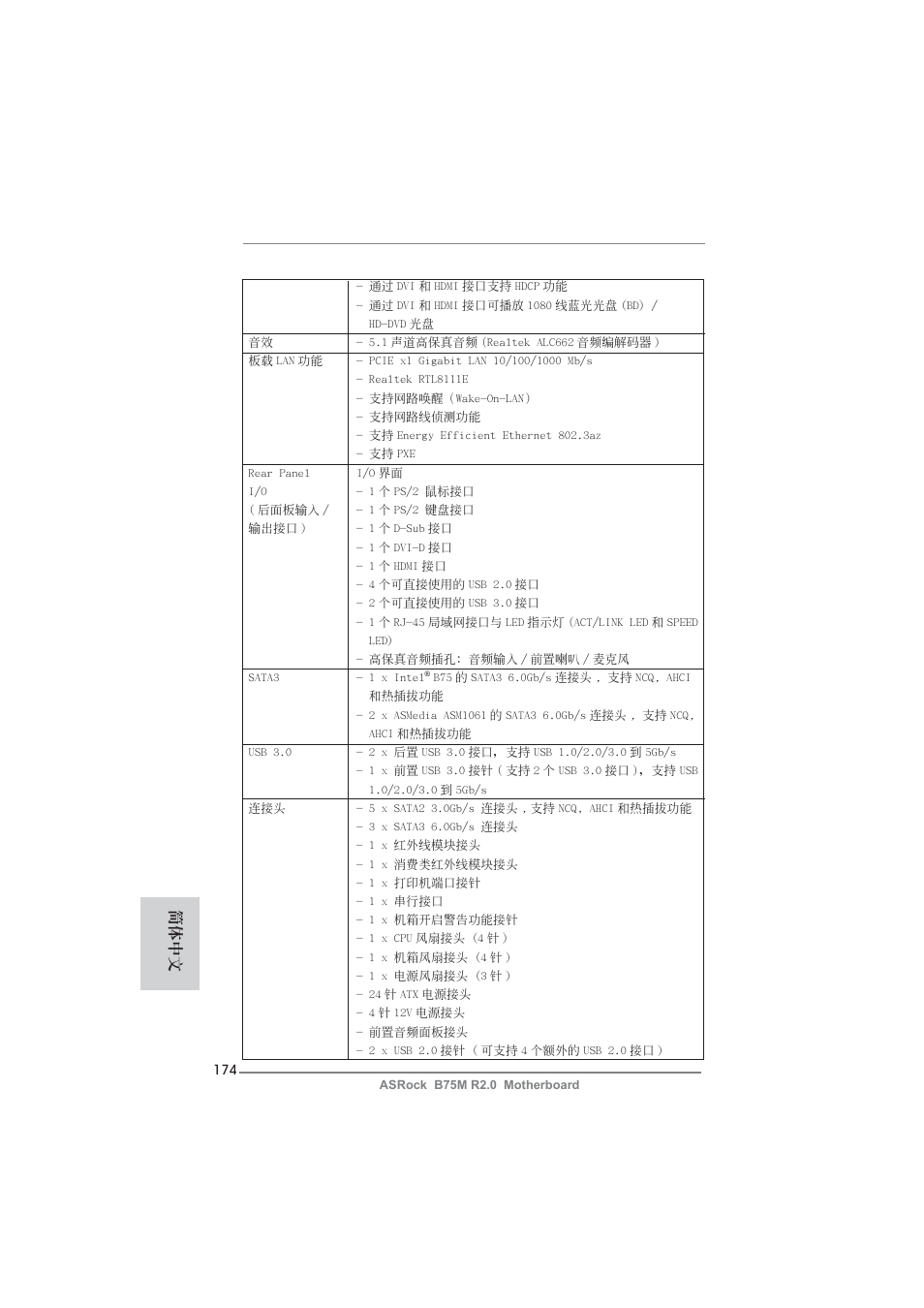 簡體中文 | ASRock B75M R2.0 User Manual | Page 174 / 204