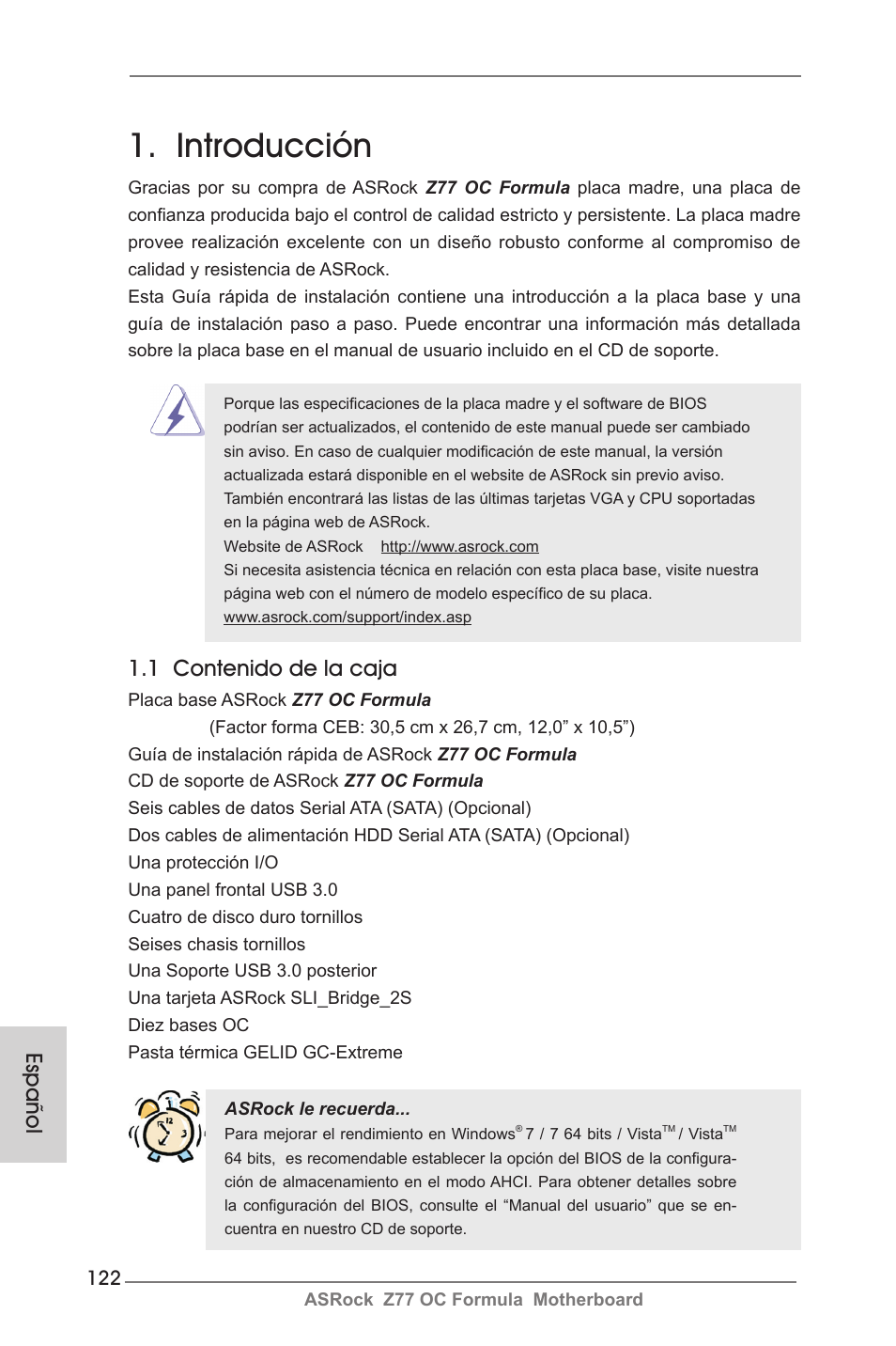 ASRock Z77 OC Formula User Manual | Page 122 / 270