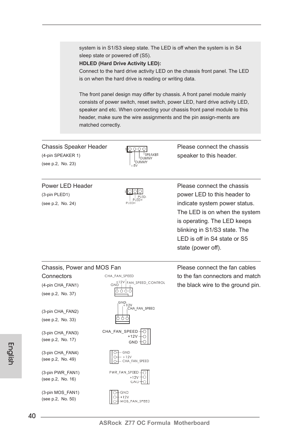 English | ASRock Z77 OC Formula User Manual | Page 40 / 270