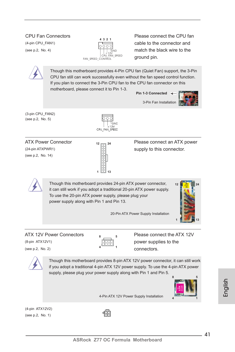 English | ASRock Z77 OC Formula User Manual | Page 41 / 270