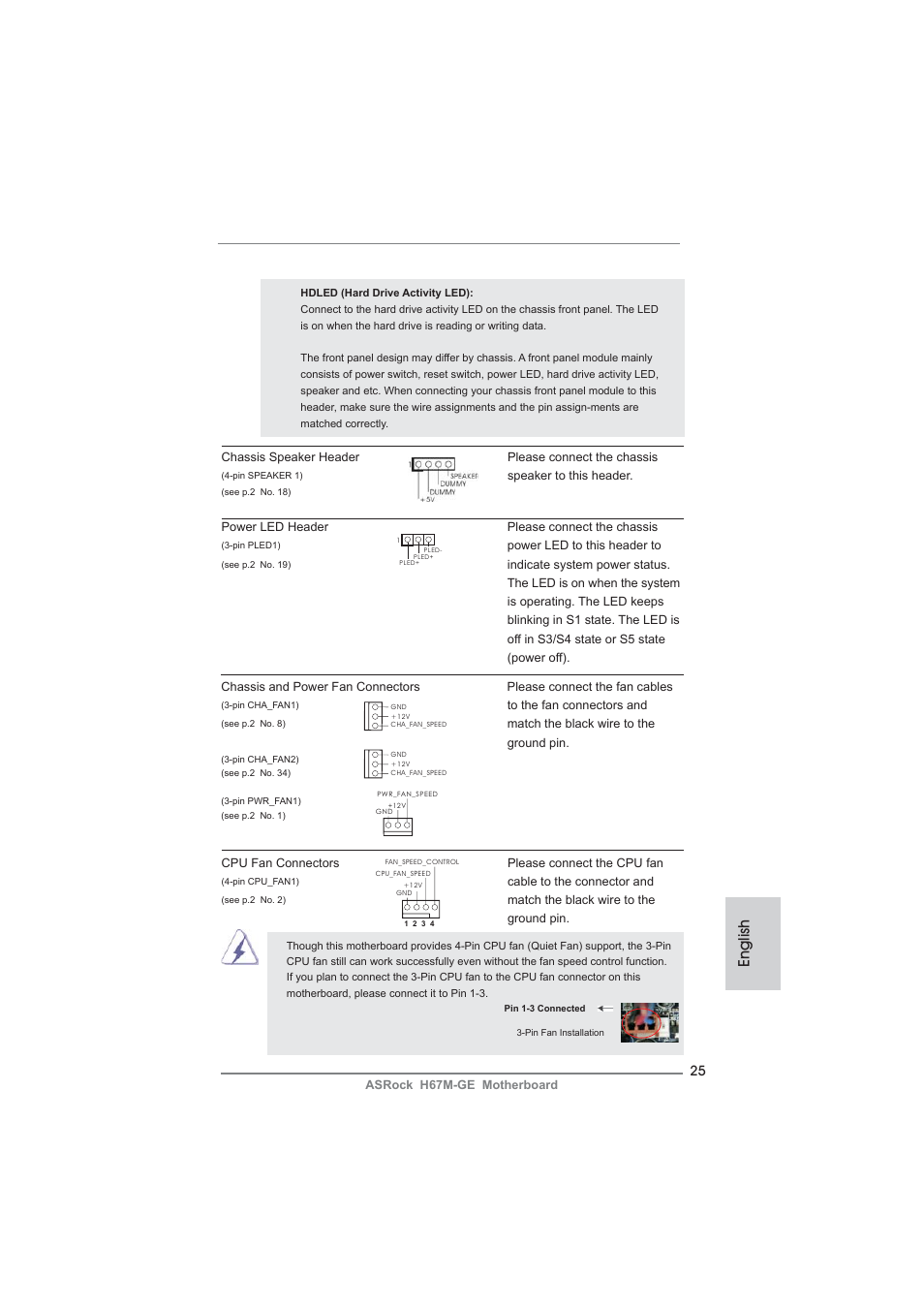 English | ASRock H67M-GE User Manual | Page 25 / 253