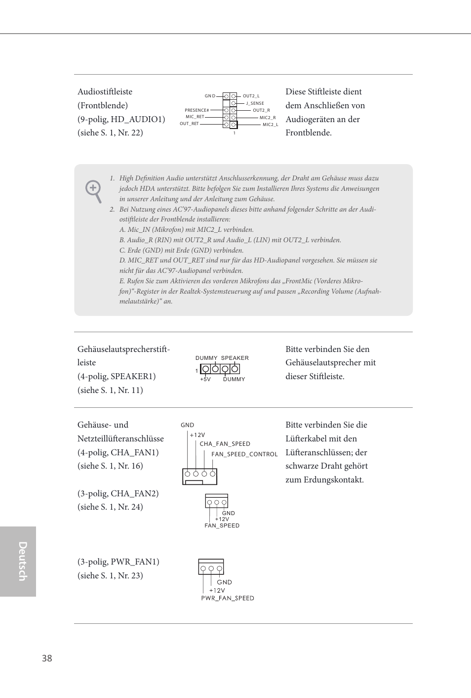 Deutsch | ASRock Z87M Extreme4 User Manual | Page 40 / 175